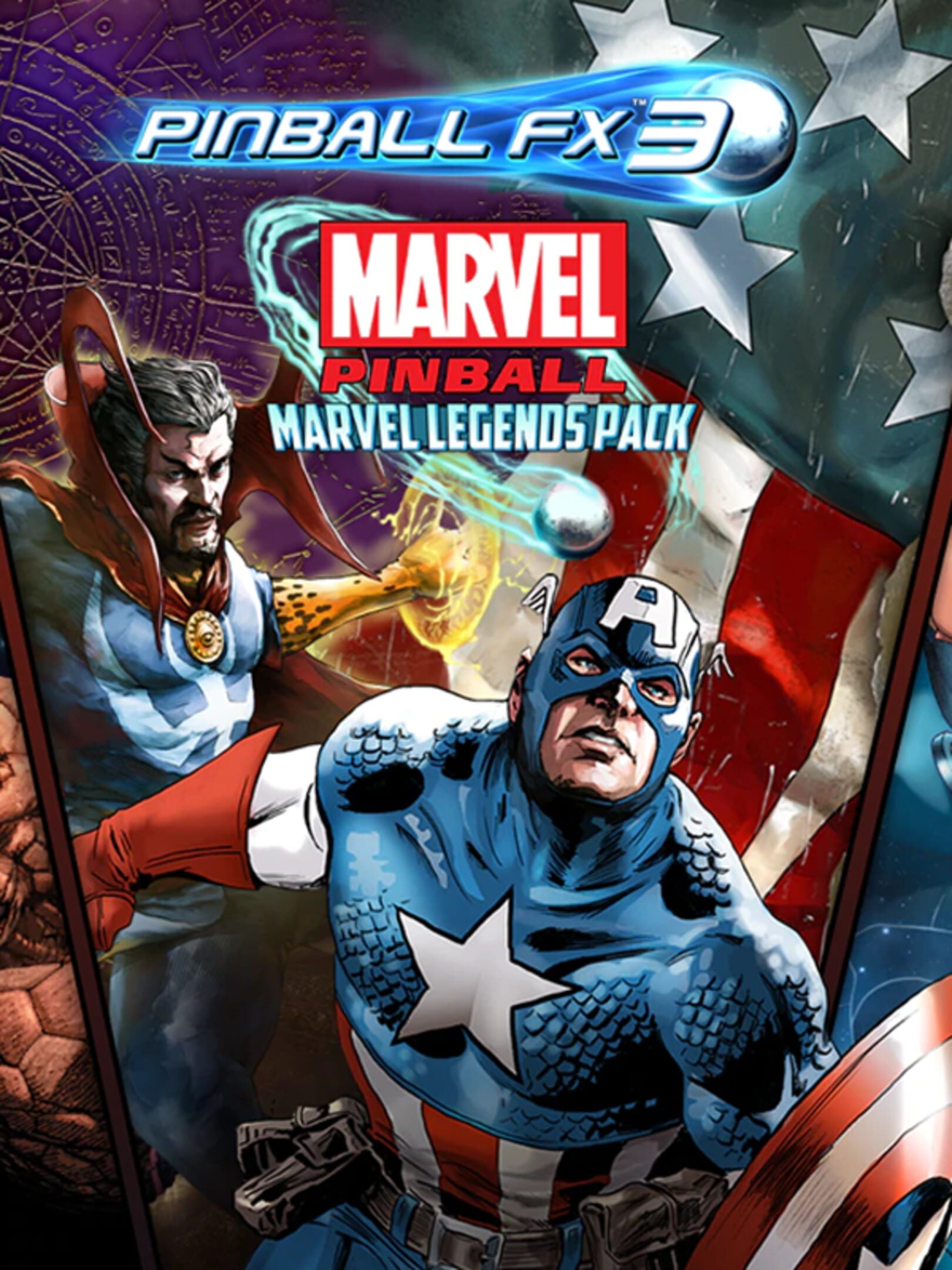 Pinball FX3: Marvel Pinball - Marvel Legends Pack cover