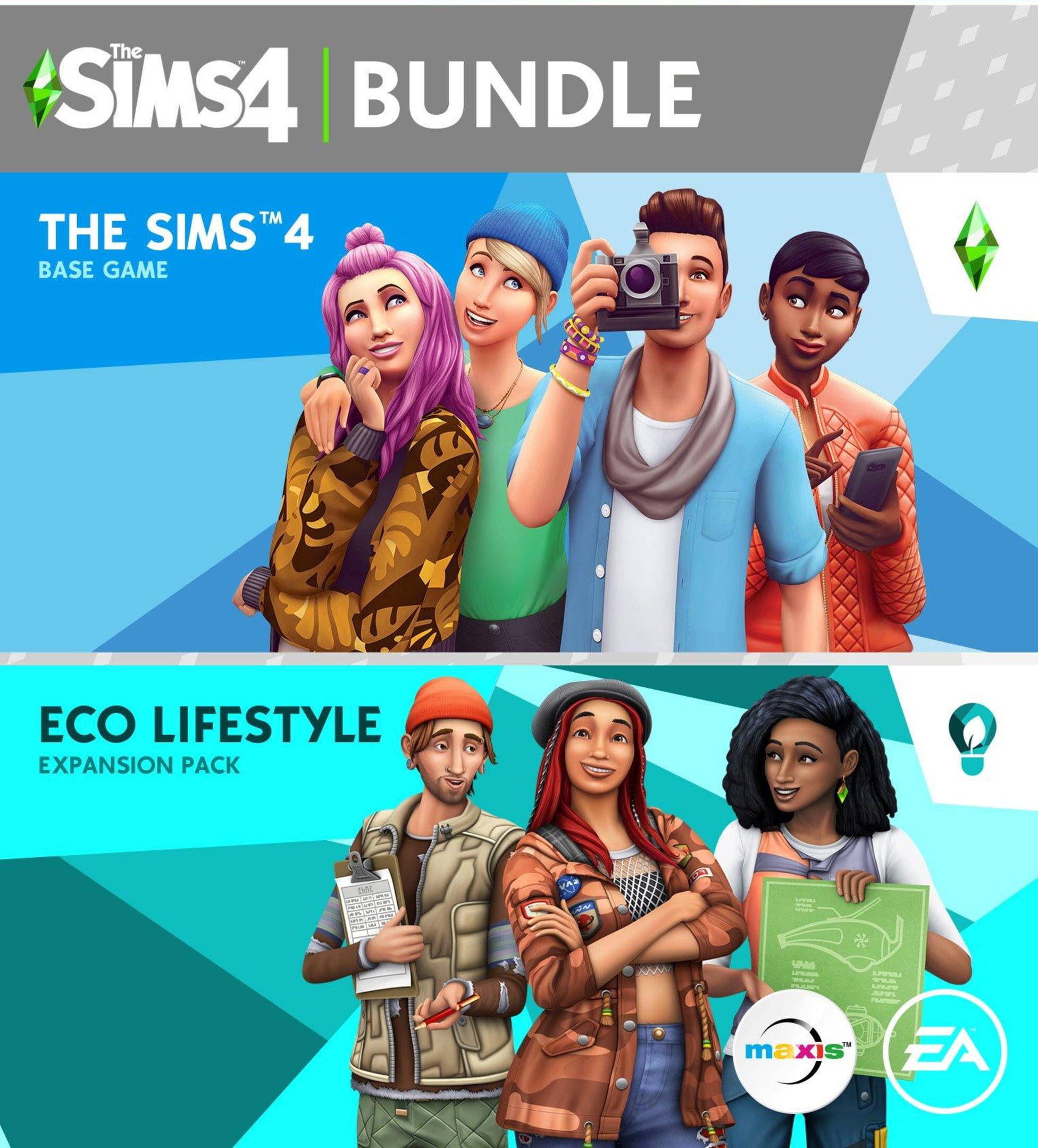 The Sims 4: Plus Eco Lifestyle Bundle cover