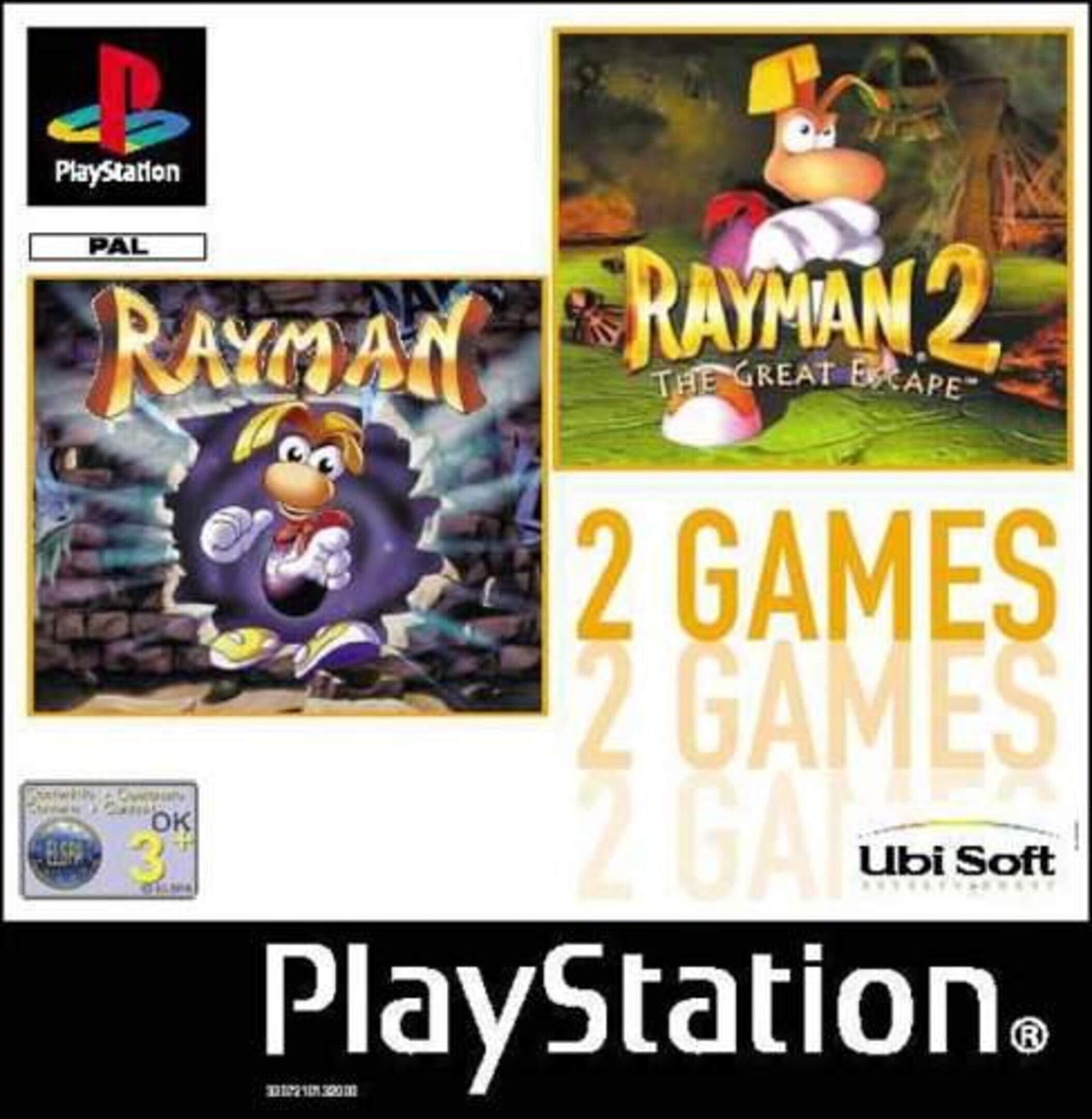 Rayman 1 & Rayman 2 Double Pack | Stash - Games tracker