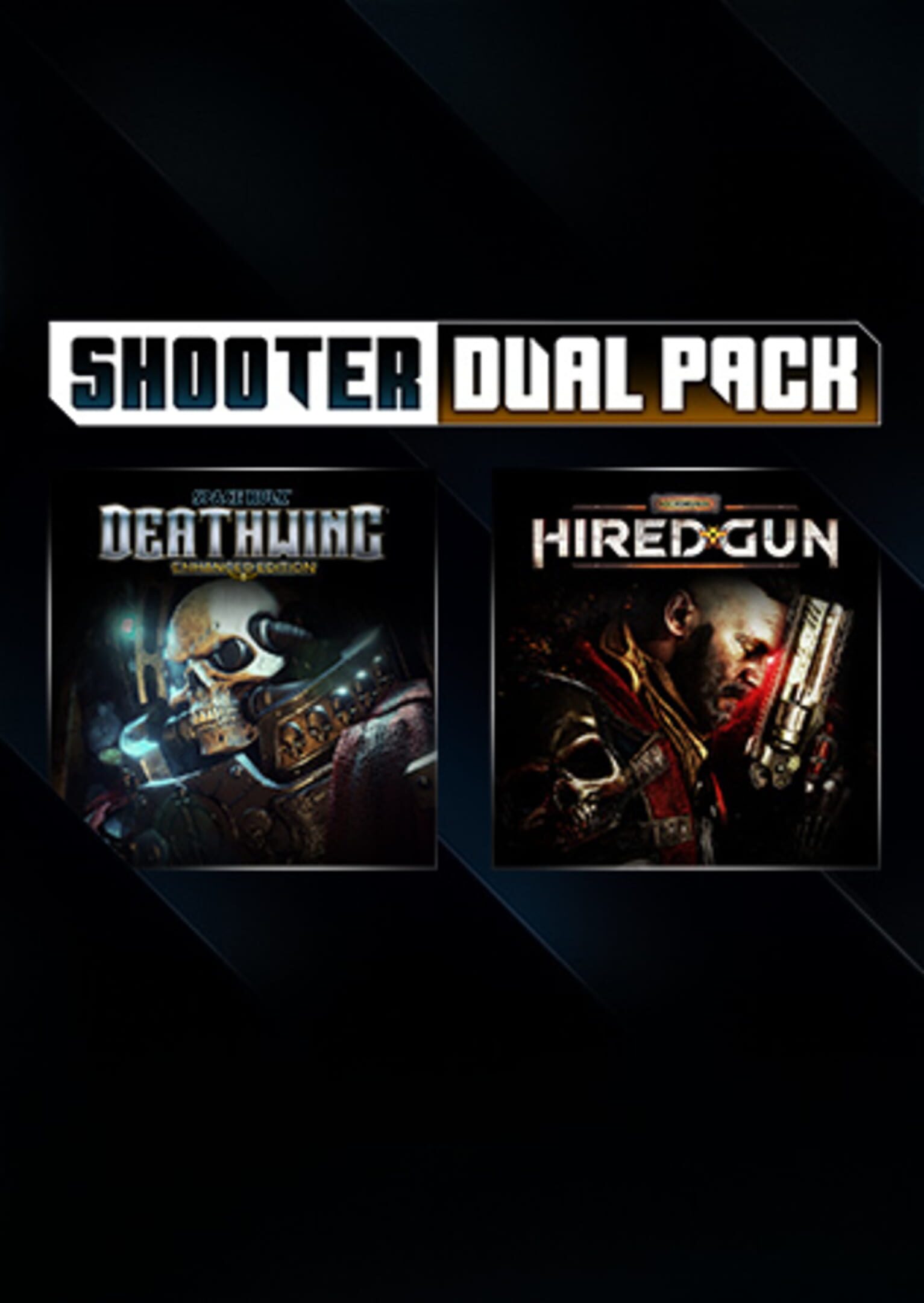 Shooter Dual Pack I Necromunda: Hired Gun + Space Hulk: Deathwing - Enhanced Edition cover