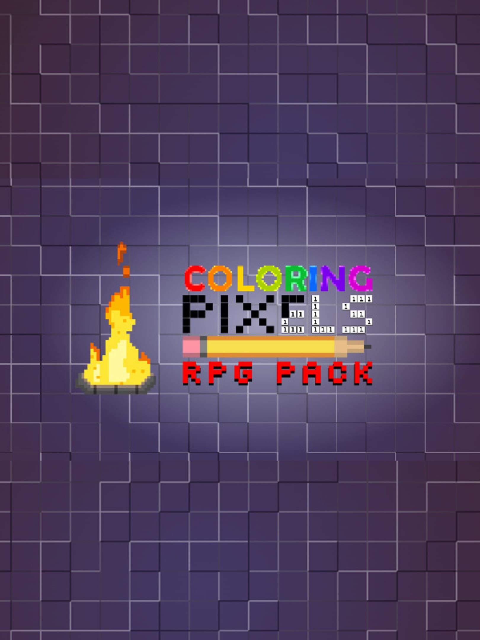 Coloring Pixels: RPG Book cover