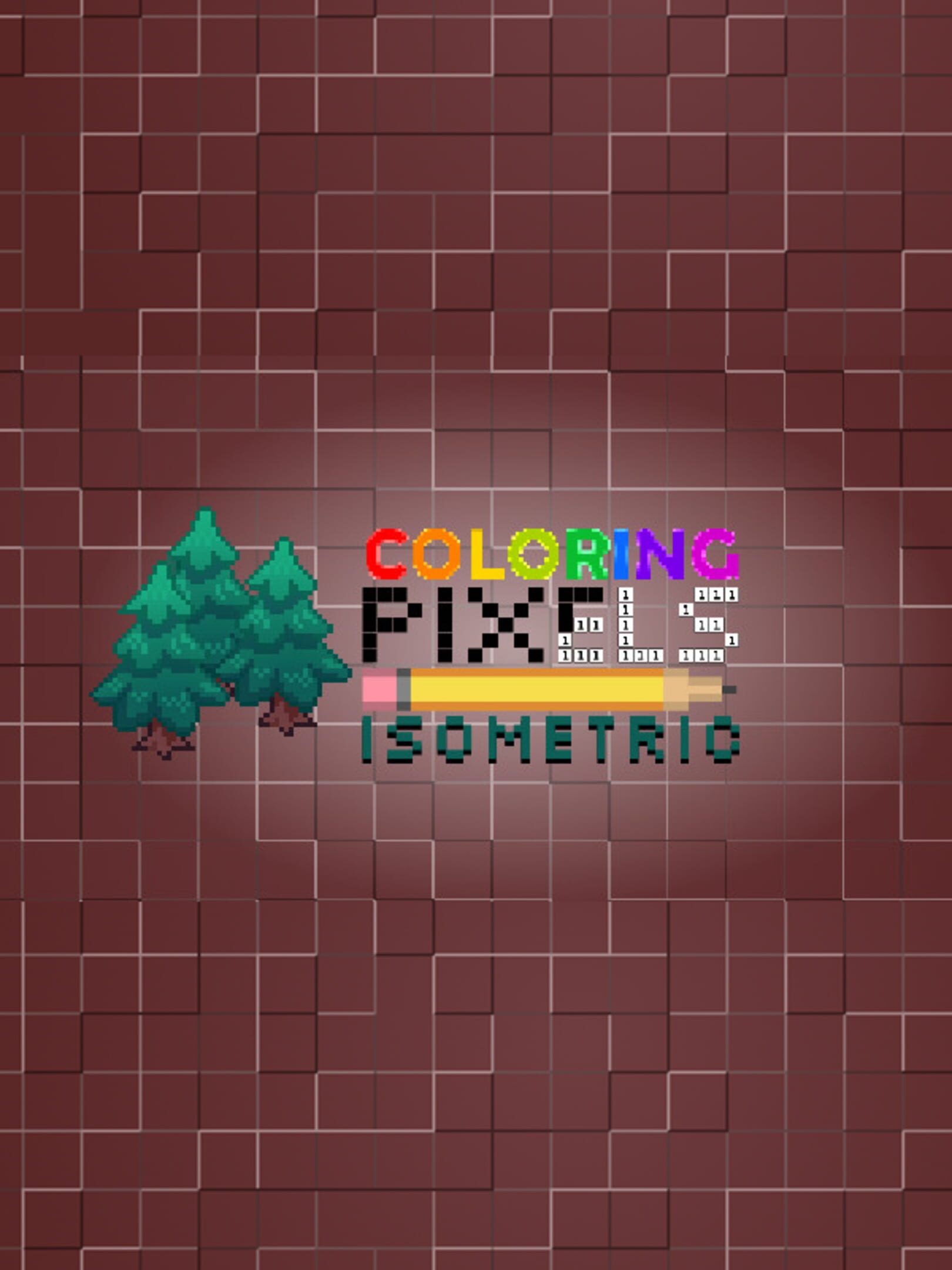 Coloring Pixels: Isometric Pack cover