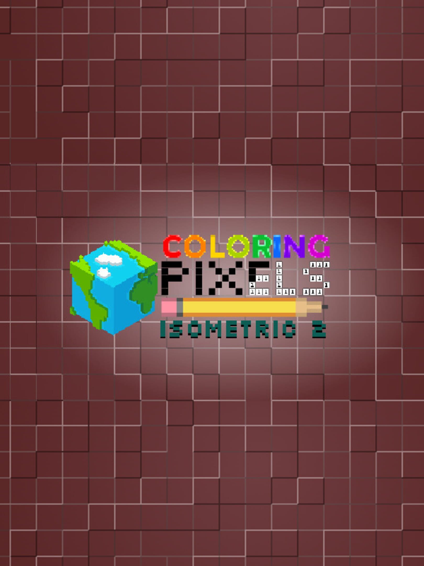 Coloring Pixels: Isometric 2 cover