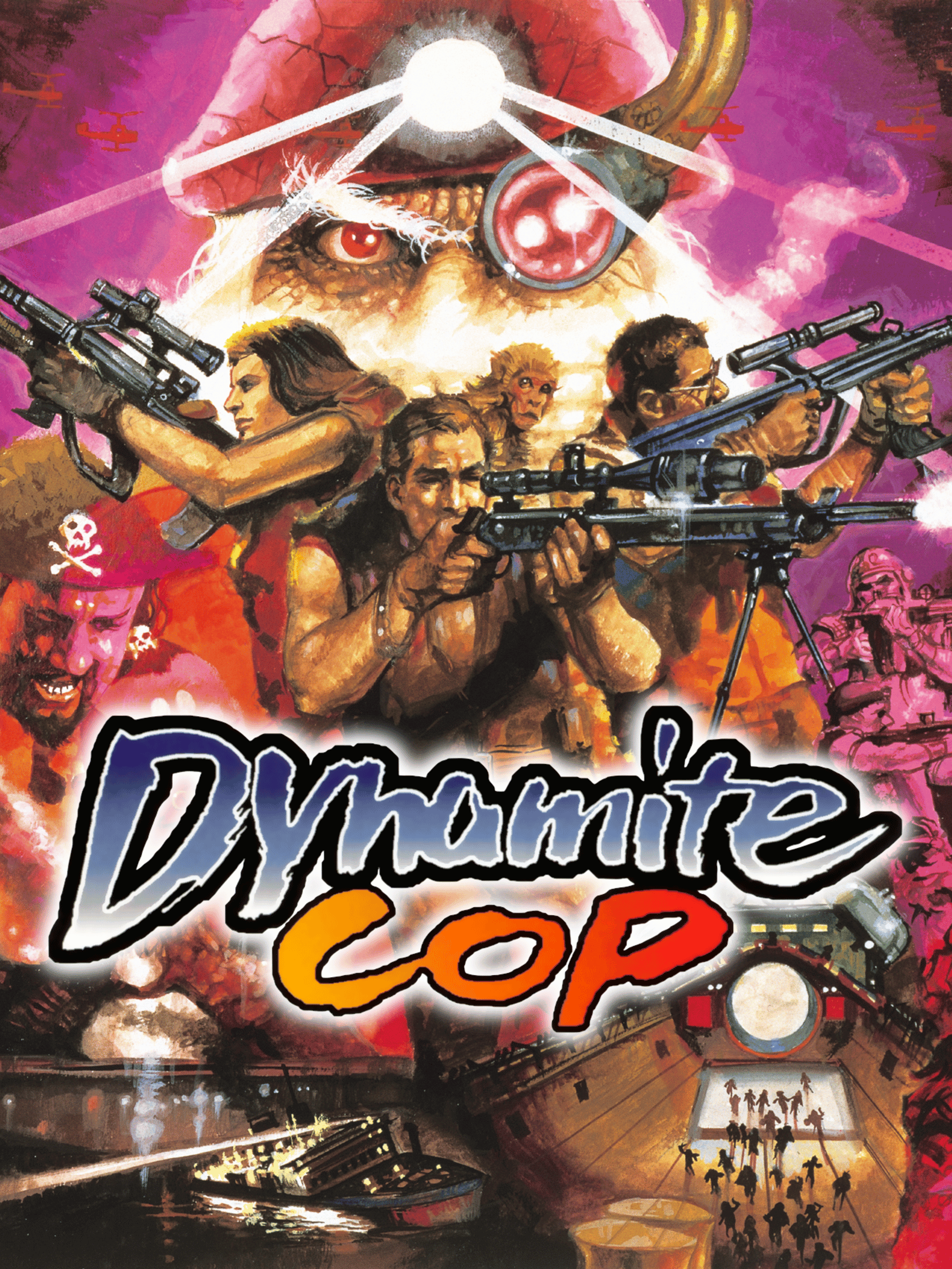 Dynamite Cop box art