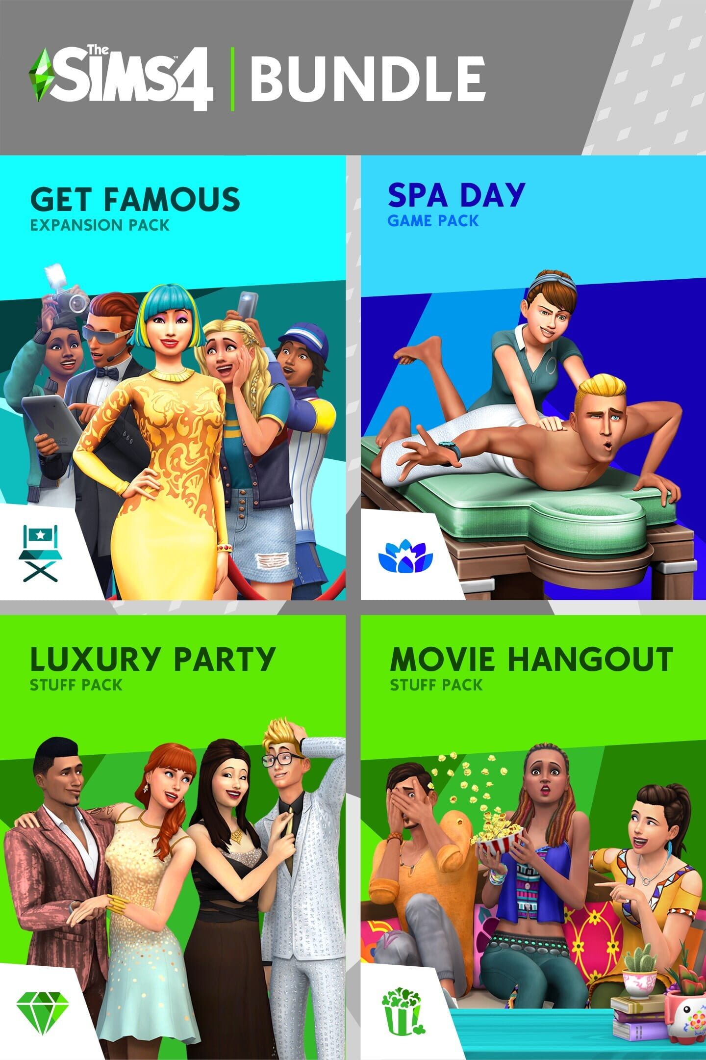The Sims 4: Live Lavishly Bundle cover