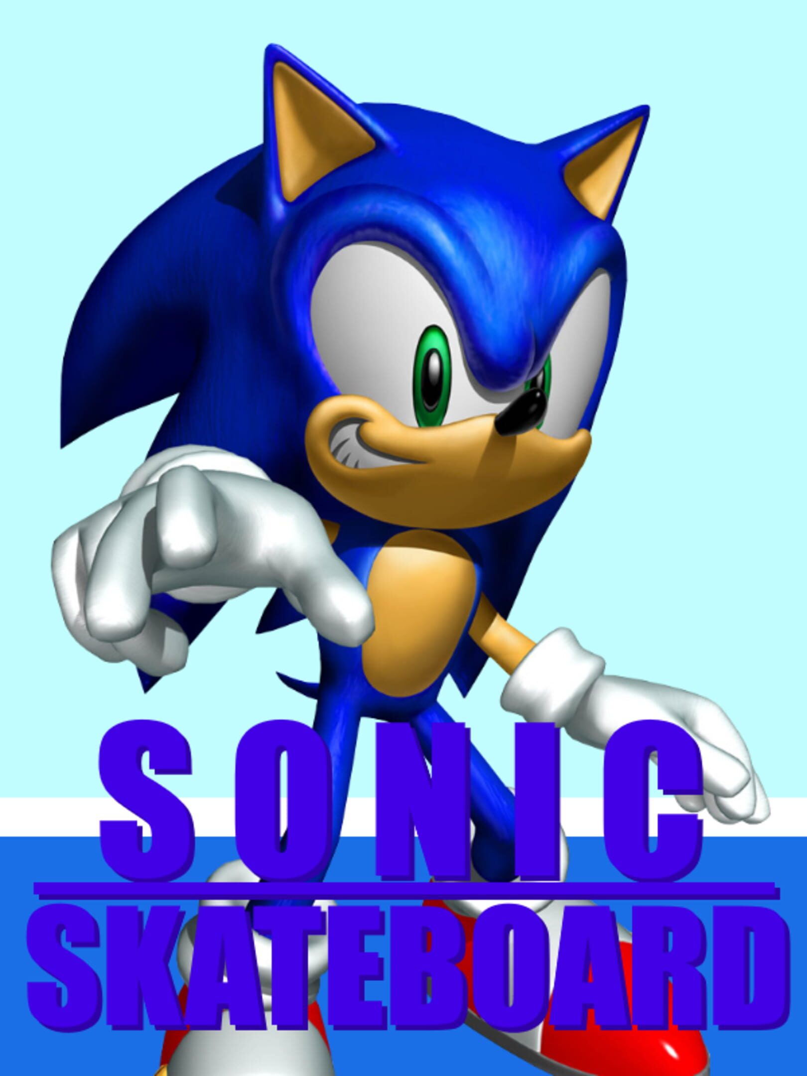 Sonic Skateboard