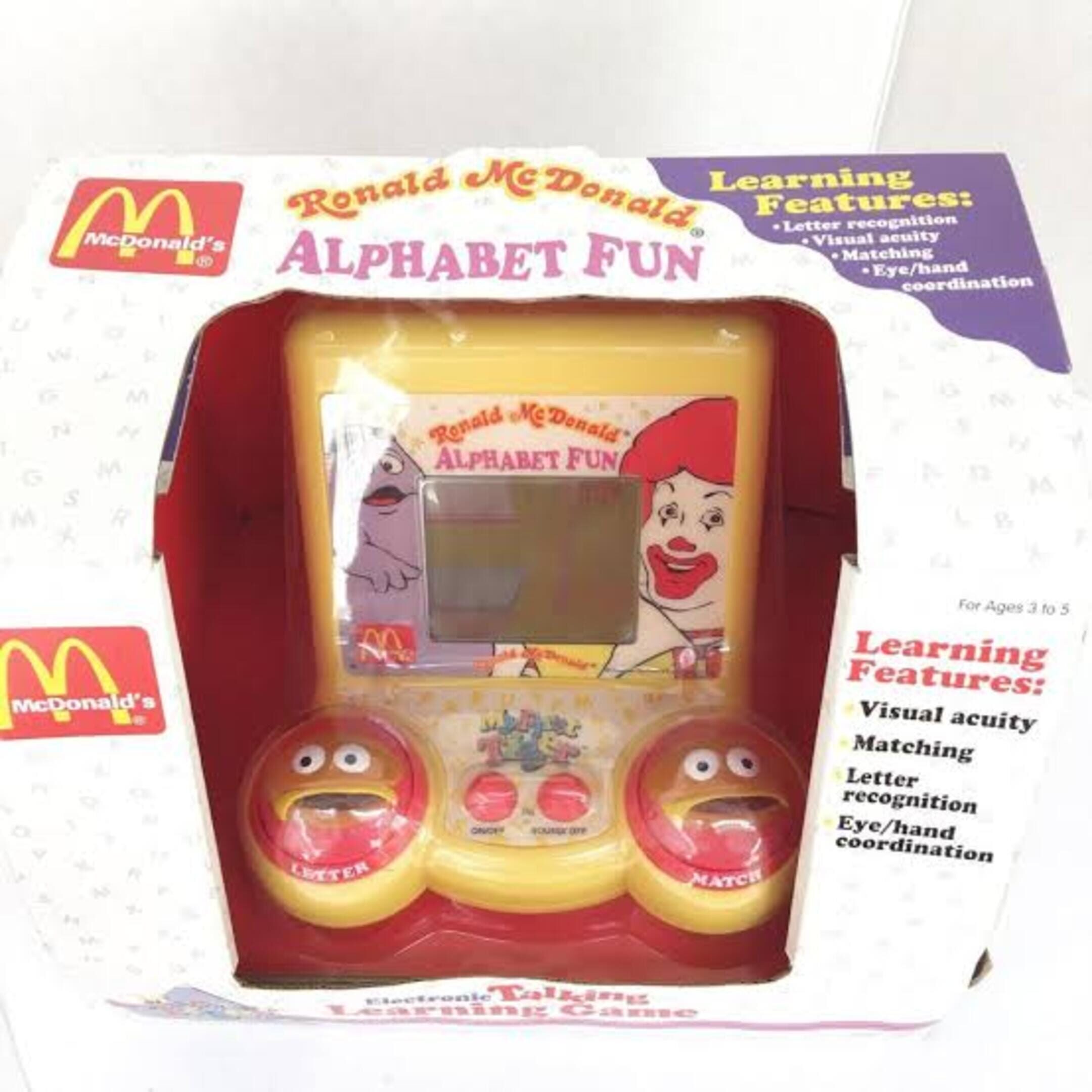 Ronald McDonald Alphabet Fun cover