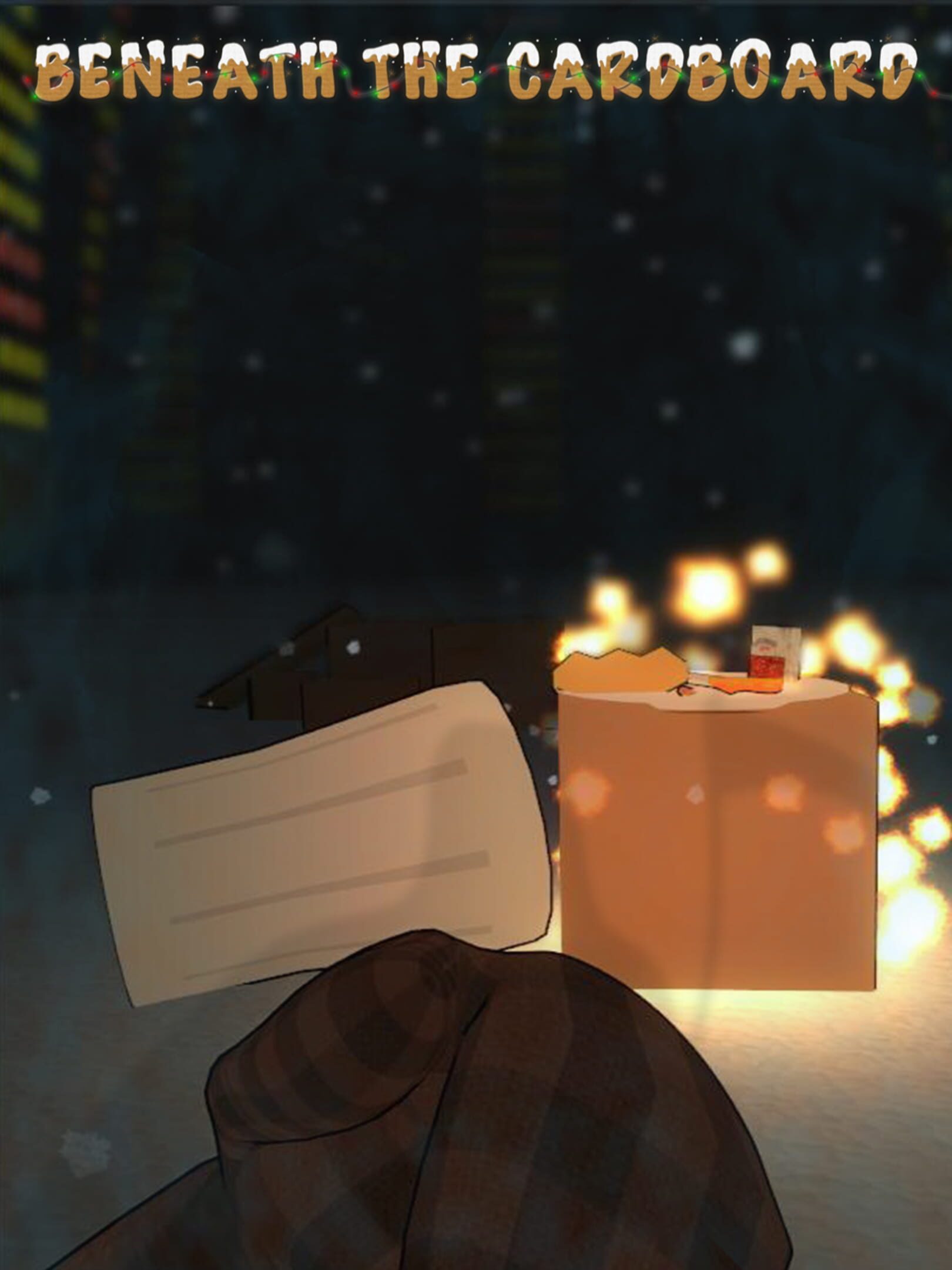 Beneath the Cardboard cover