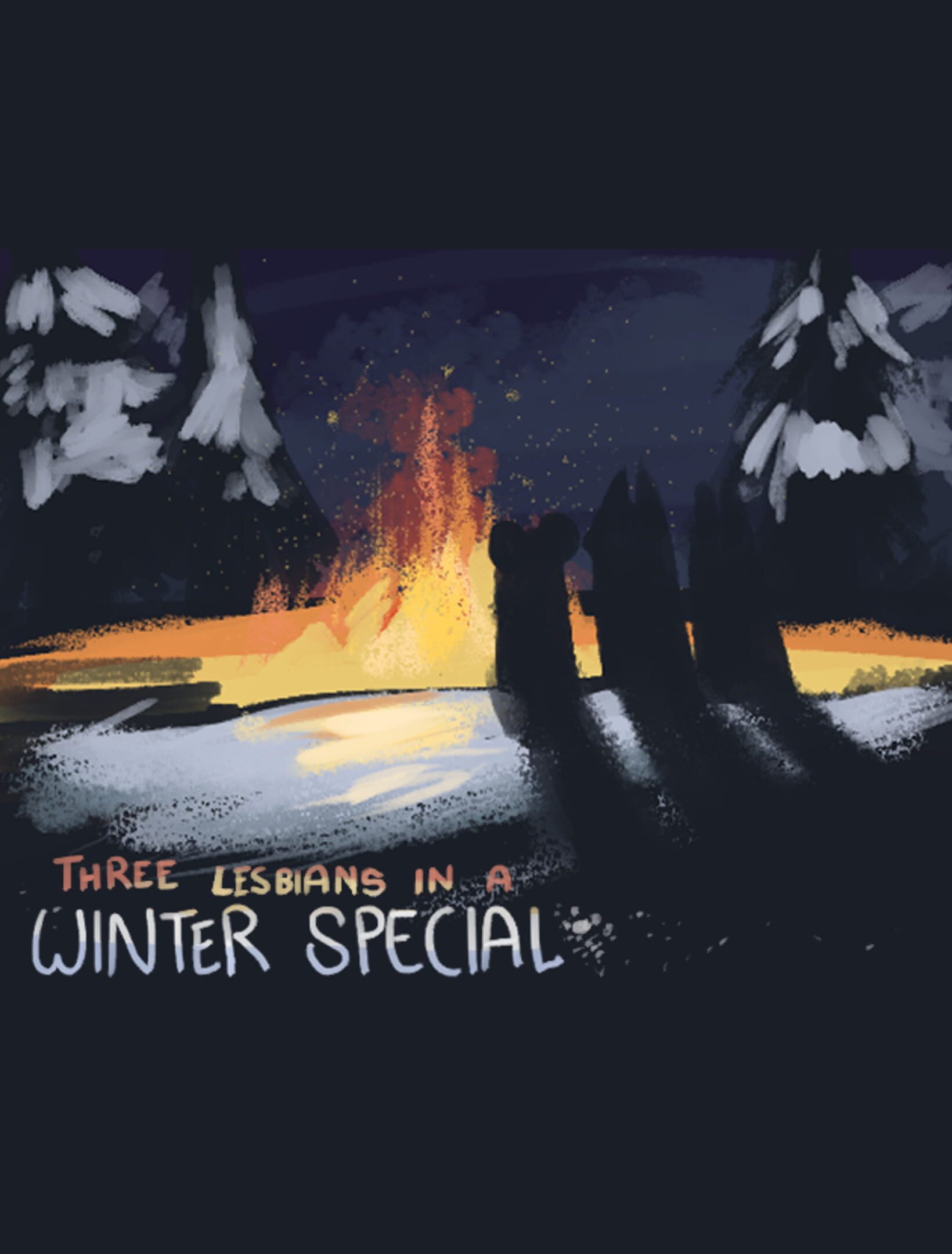 Three Lesbians in a Winter Special