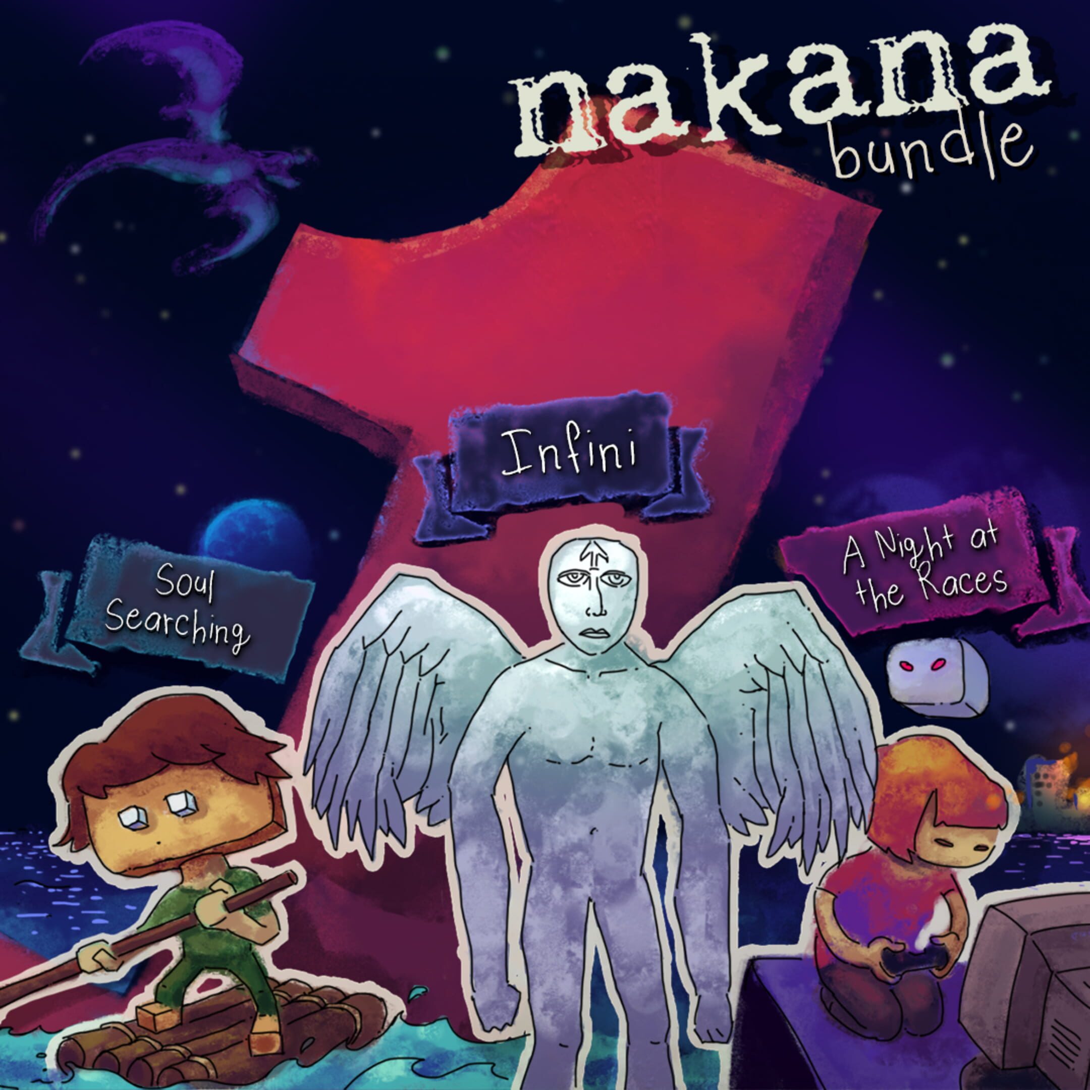 Nakana Bundle 1: Soul Searching + A Night at the Races + Infini cover