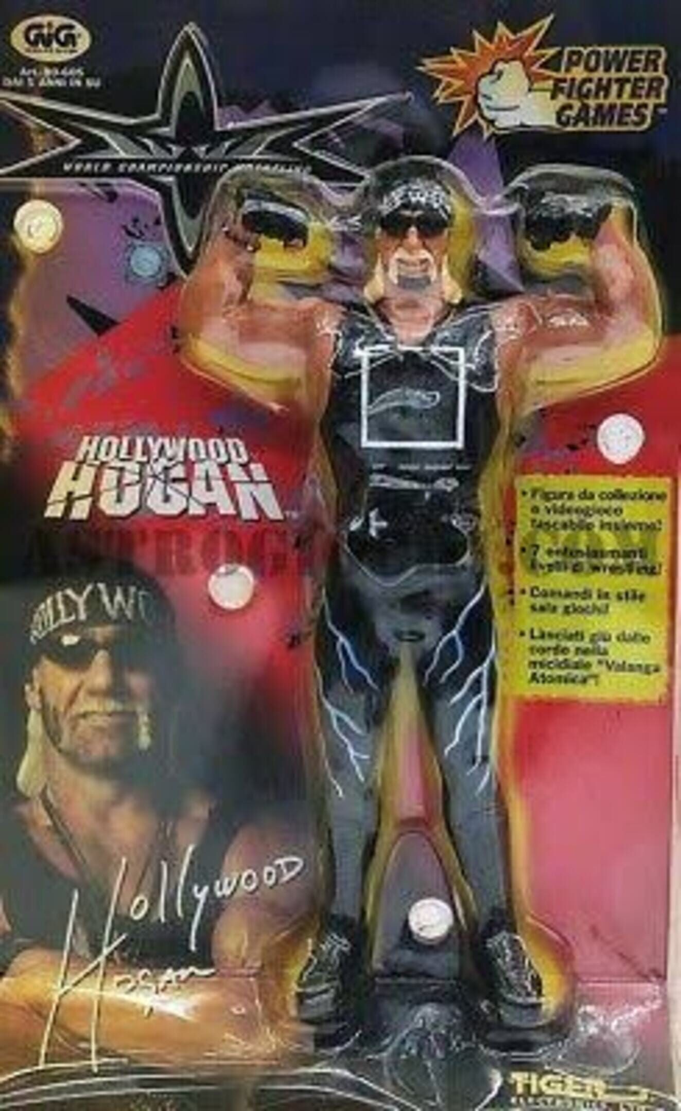 WCW Hollywood Hulk Hogan Power Fighter cover