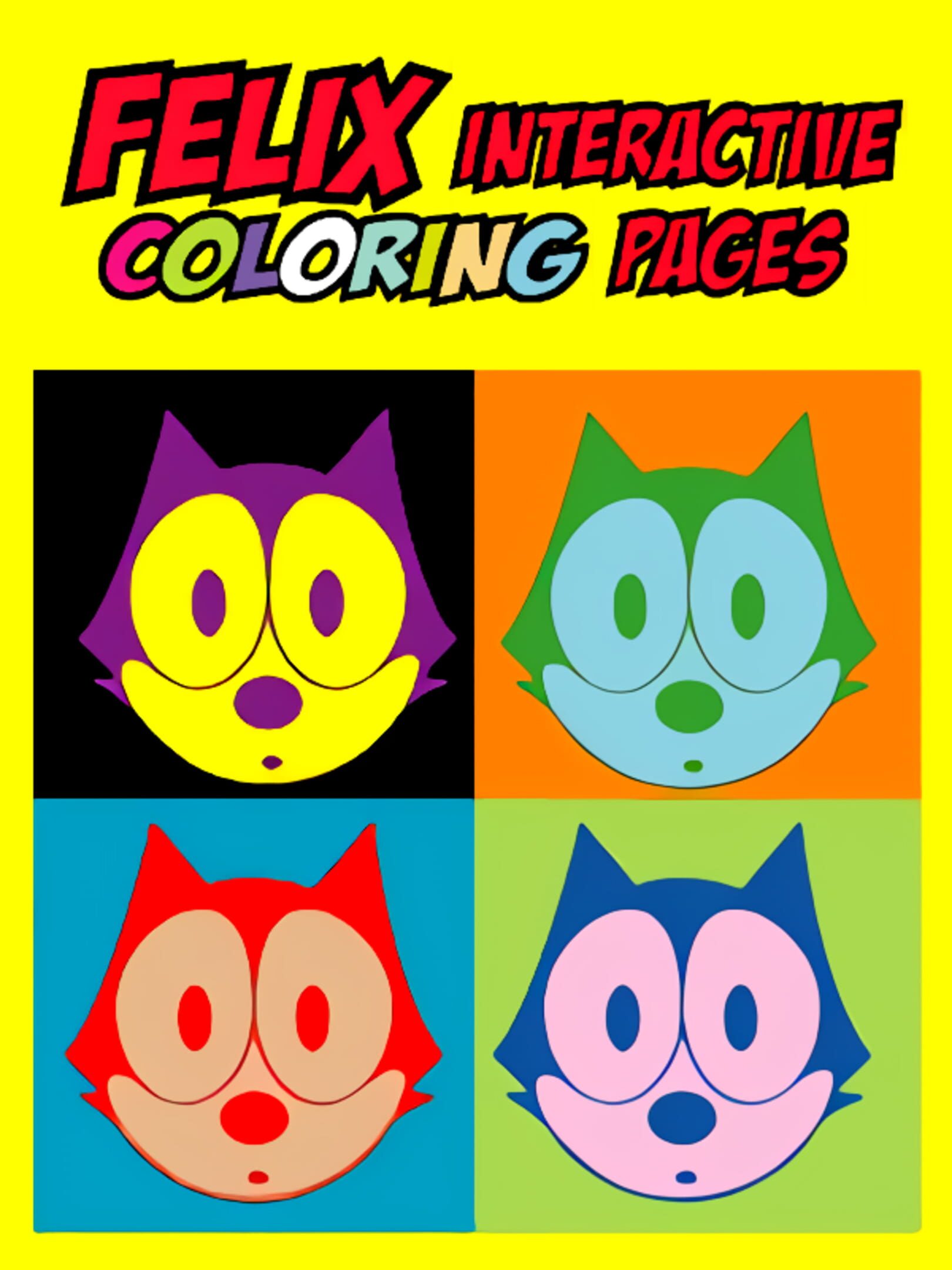 Felix Interactive Coloring Pages cover
