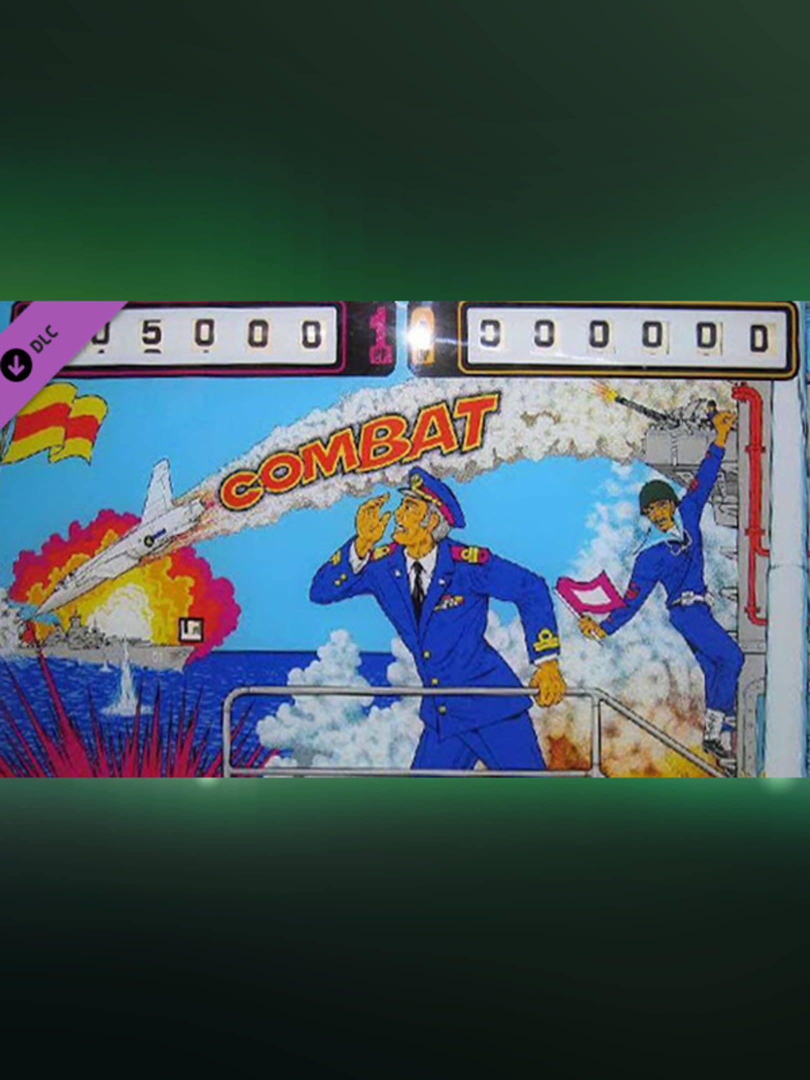 Zaccaria Pinball: Combat Table cover