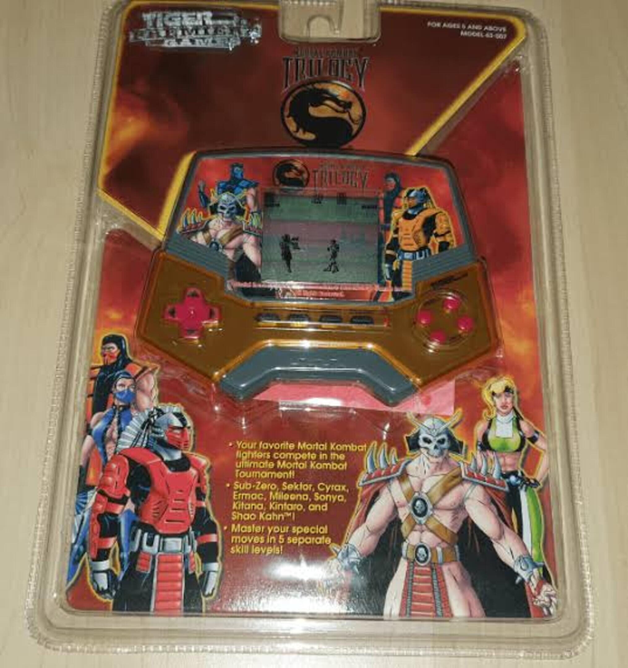 Tiger electronics 2024 mortal kombat