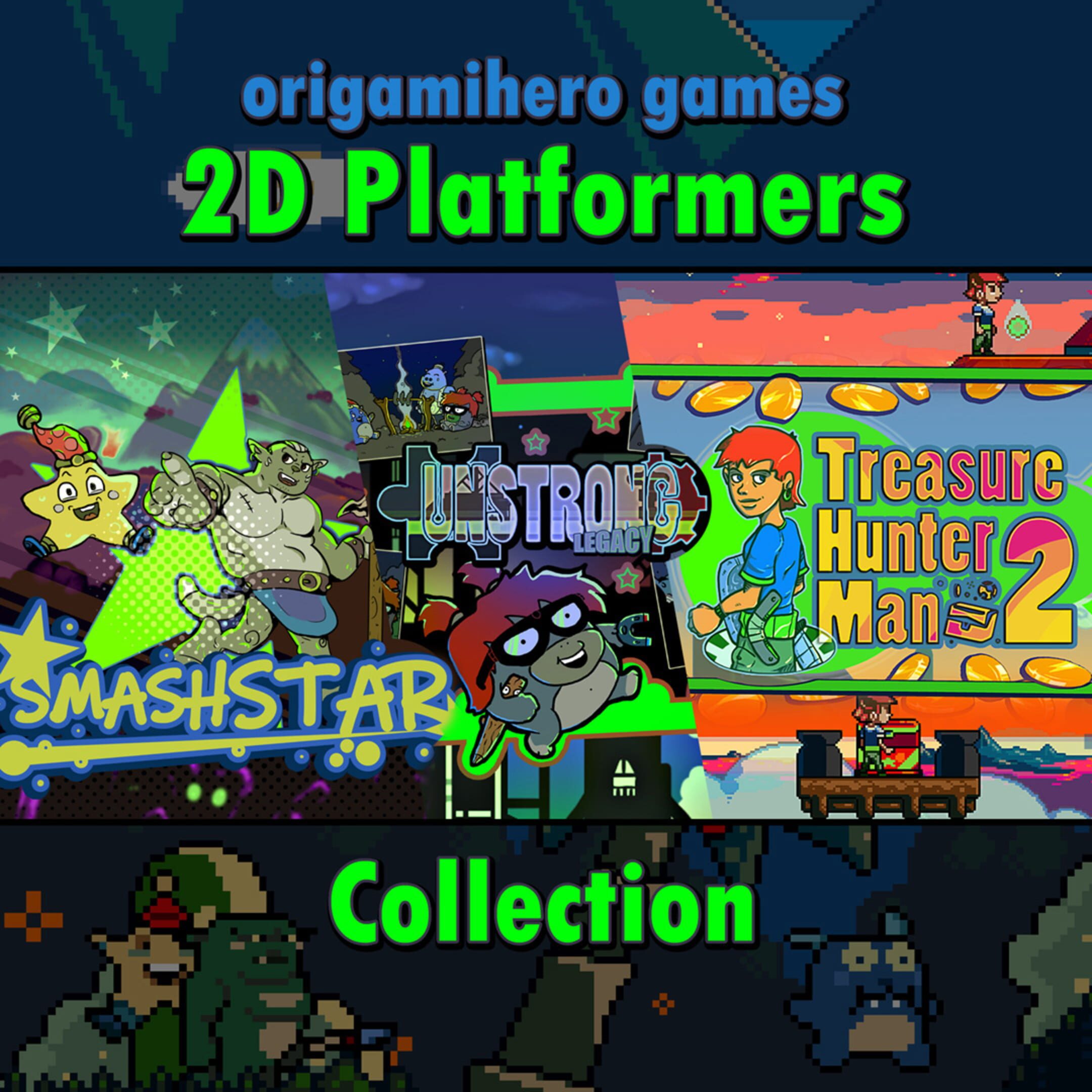 Origamihero Games 2D Platformer Collection cover