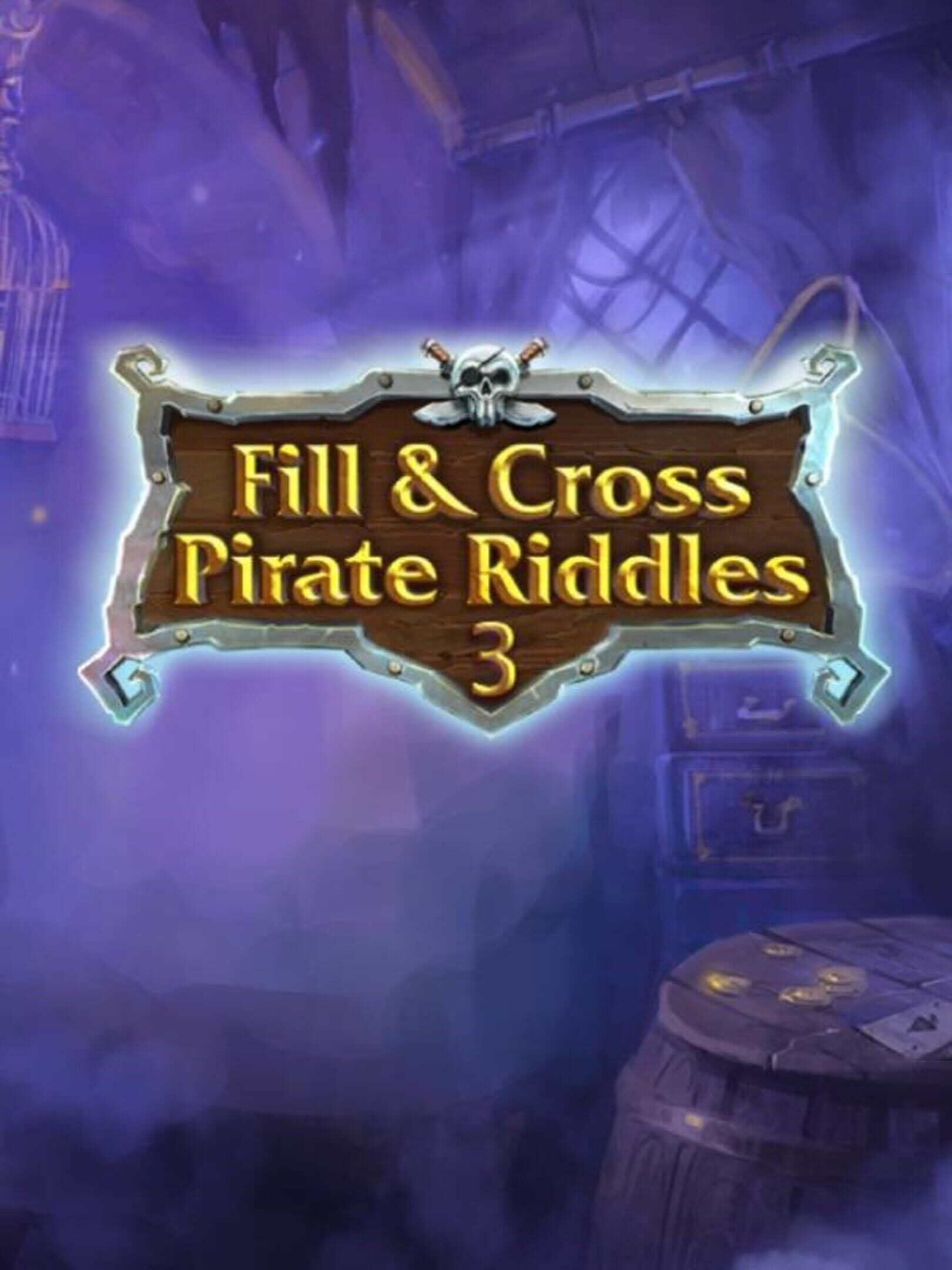 Fill & Cross: Pirate Riddles 3 cover