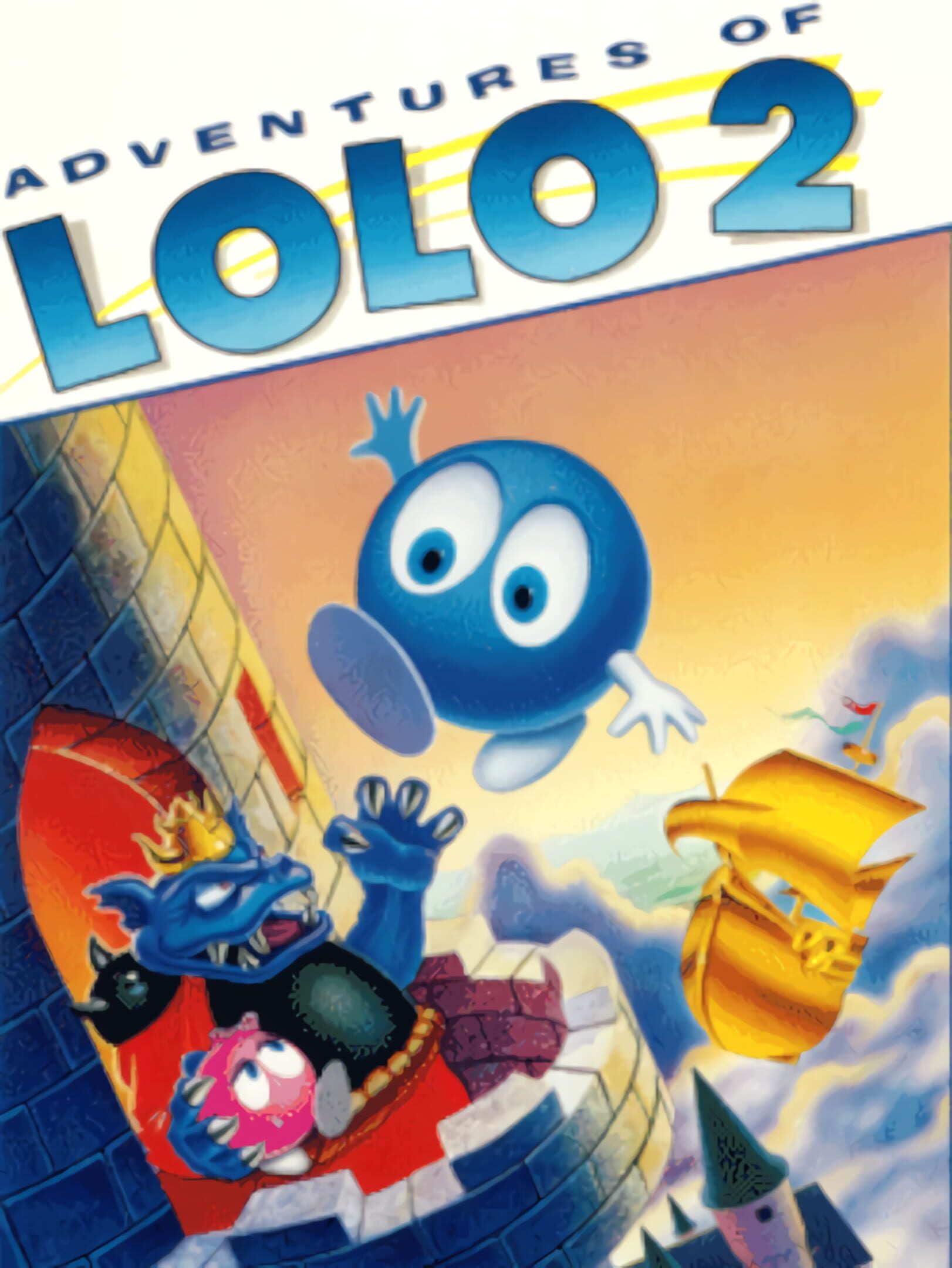 Adventures of Lolo 2 cover