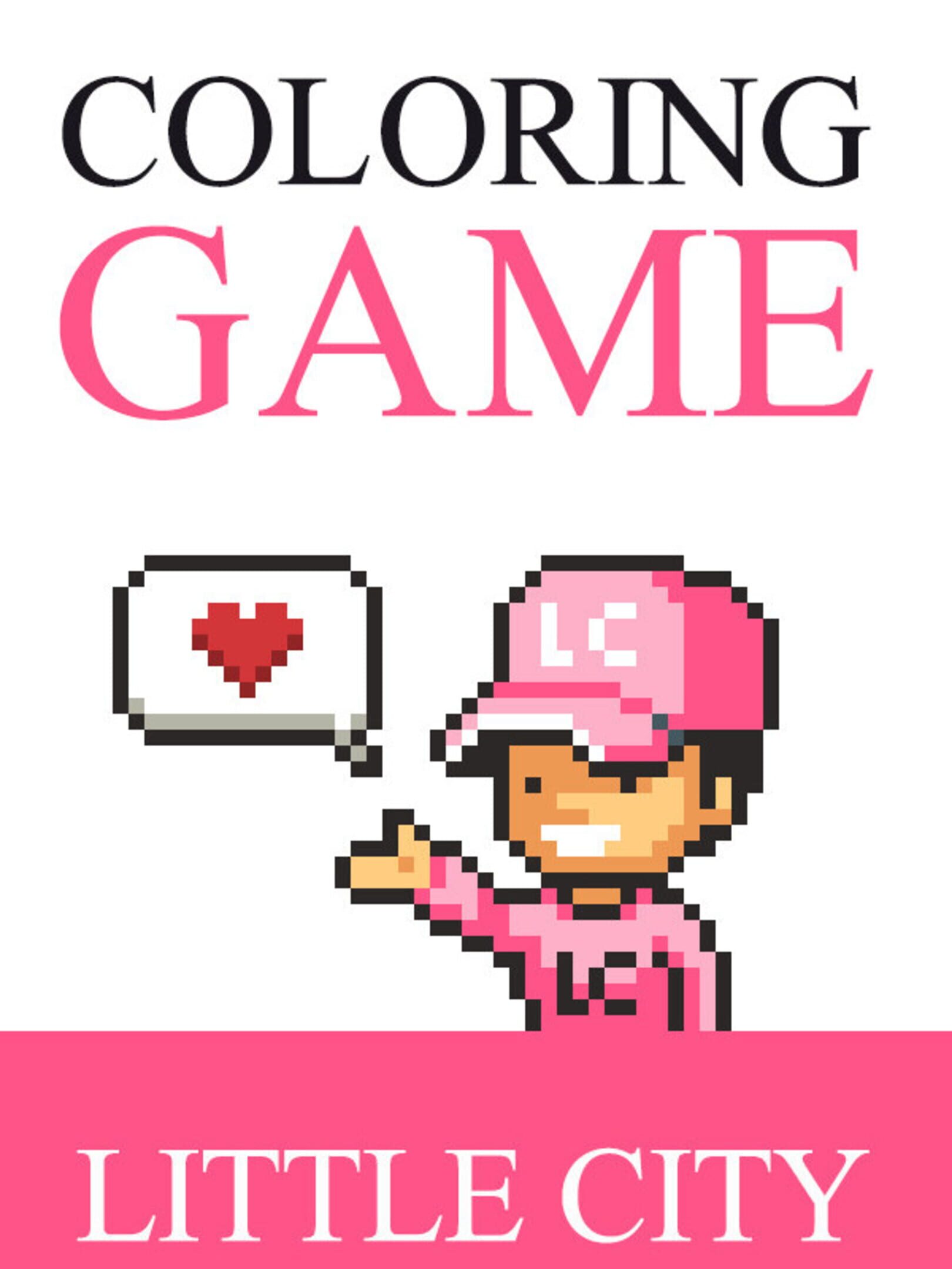Coloring Game: Little City cover