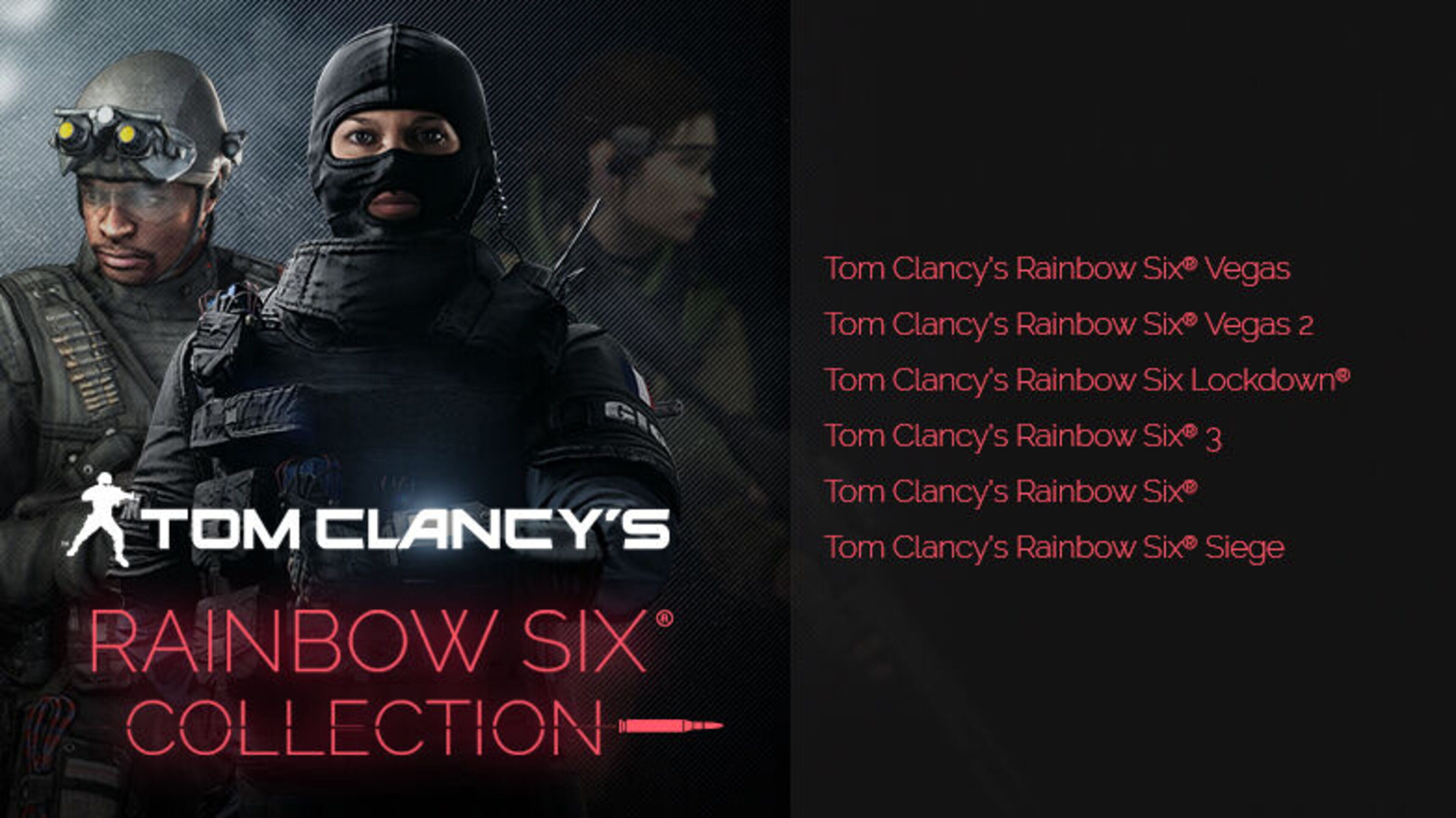 Tom Clancy's Rainbow Six Collection cover