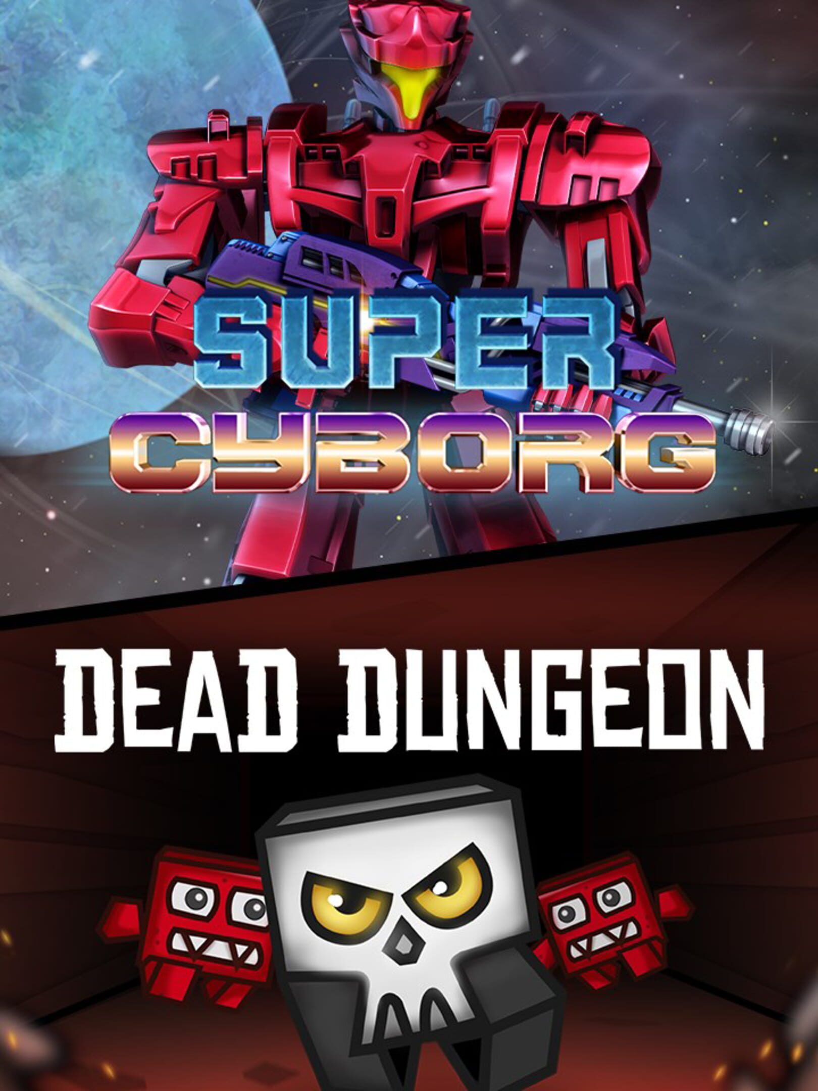 Hard Platformers Pack: Super Cyborg and Dead Dungeon cover