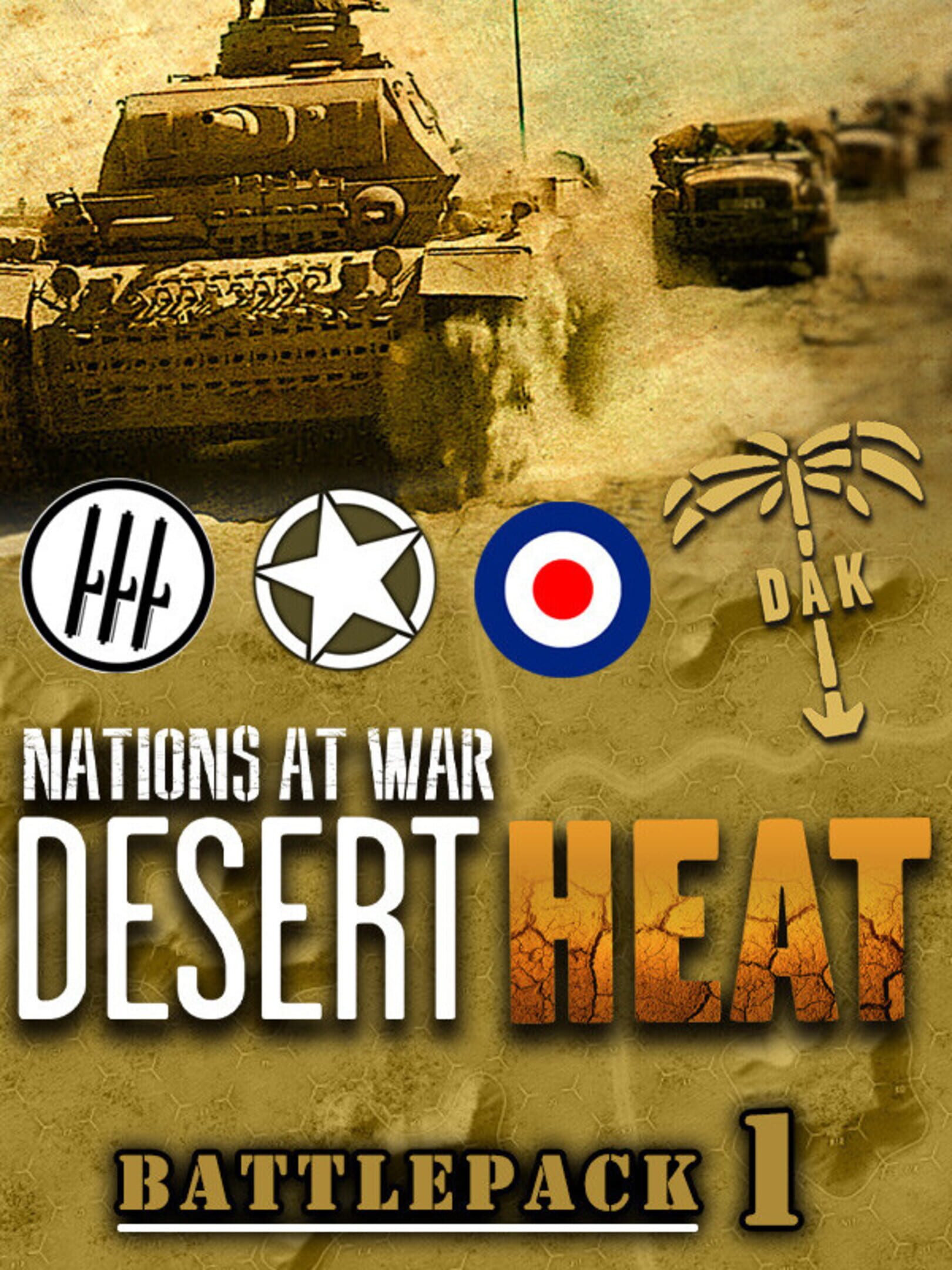 Nations At War Digital: Desert Heat Battlepack 1 cover