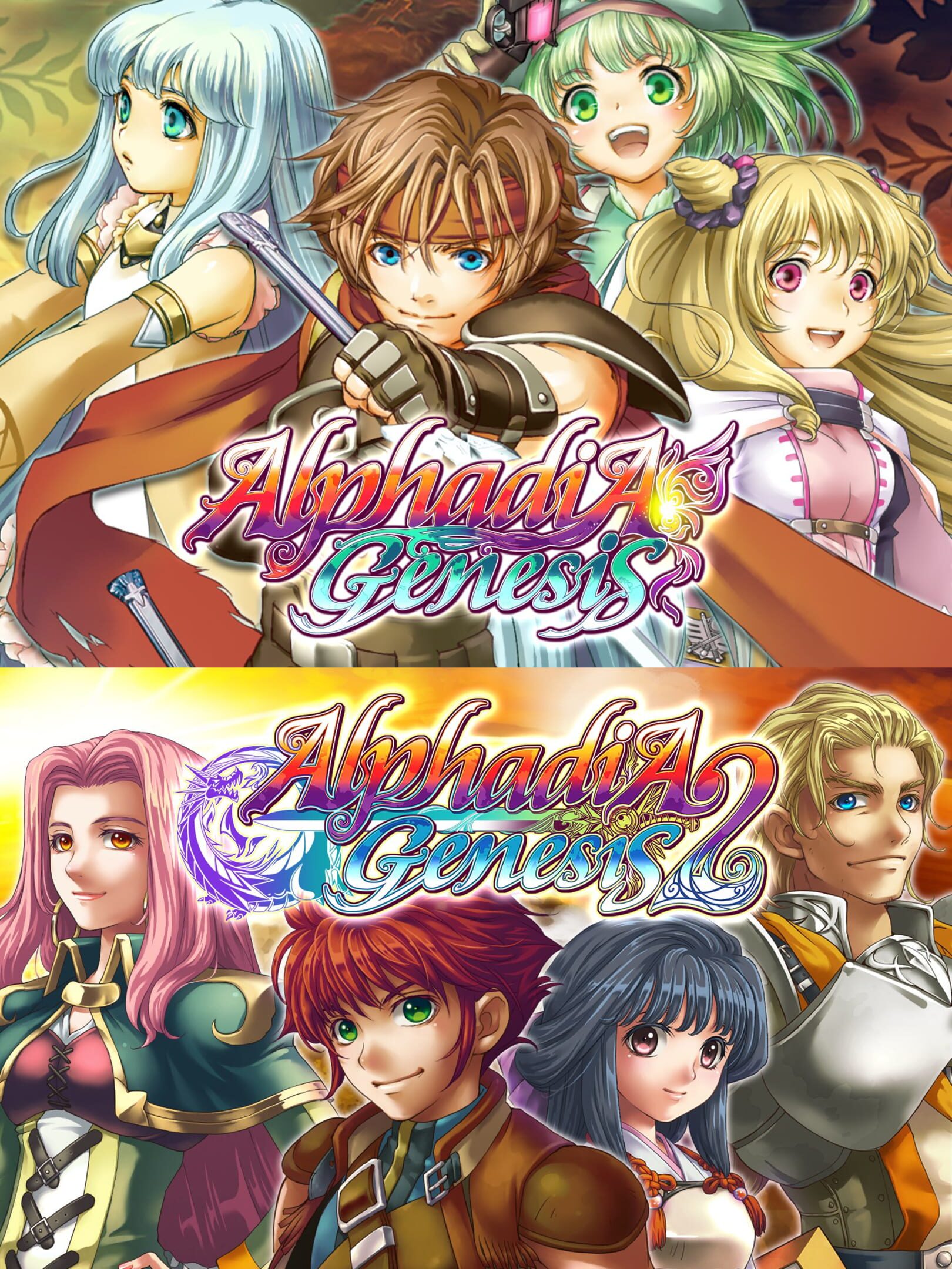 Alphadia Genesis 1 & 2 cover