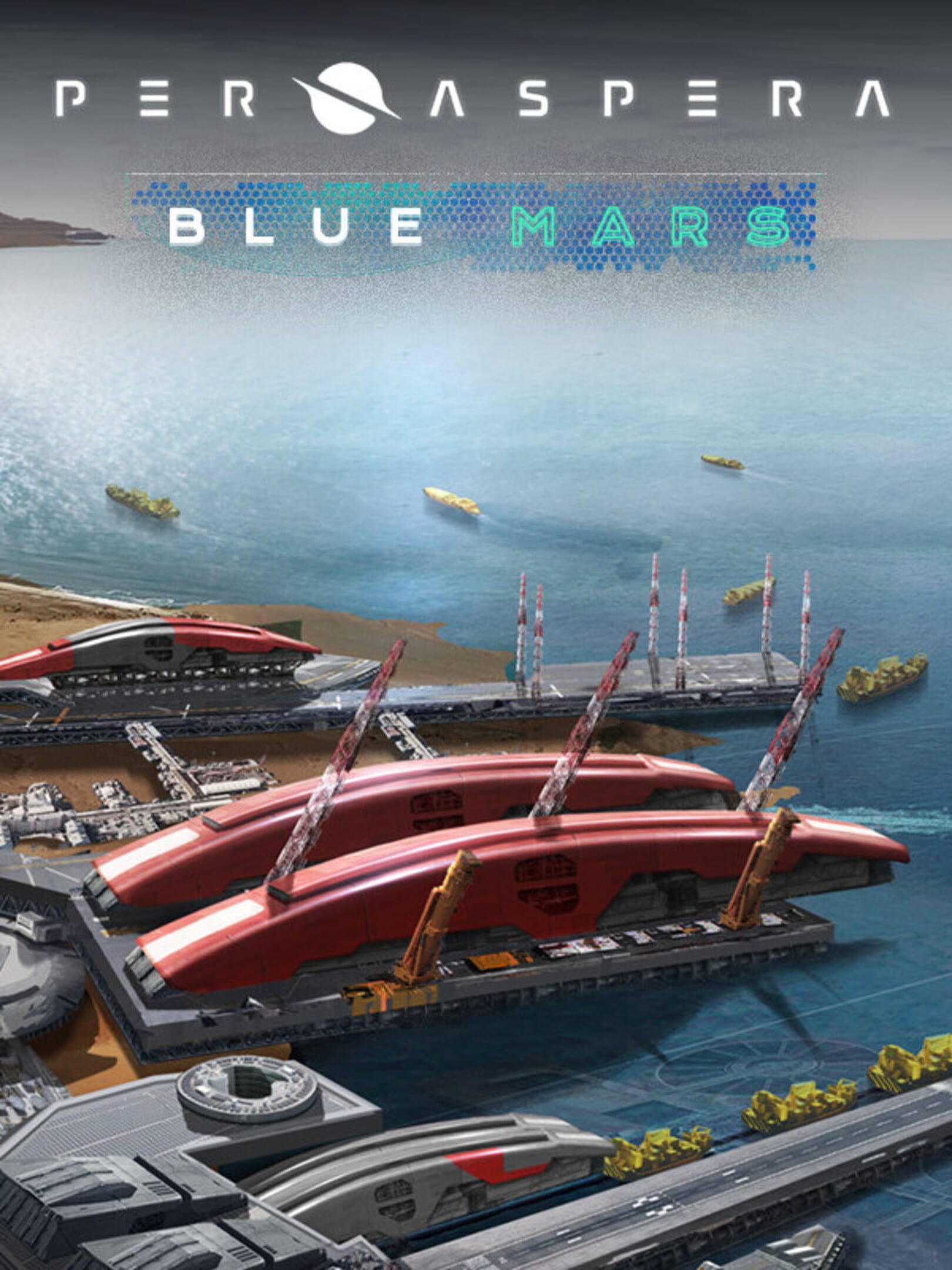 Per Aspera: Blue Mars cover