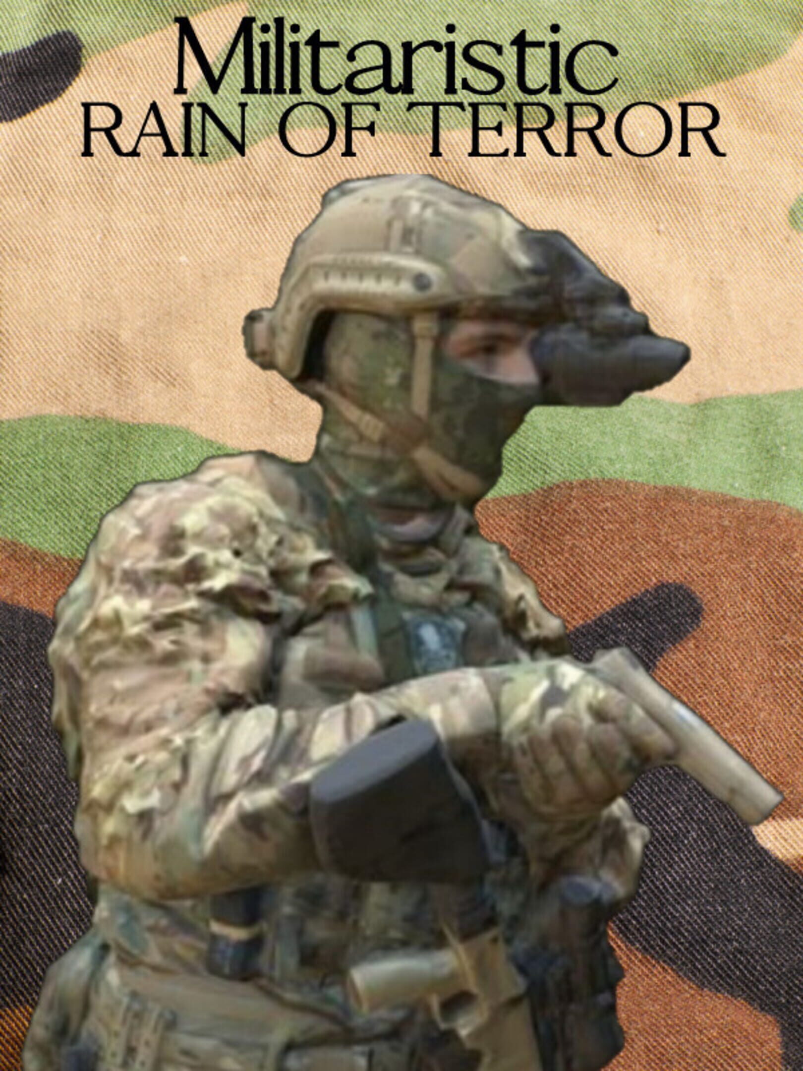 Militaristic Rain of Terror cover