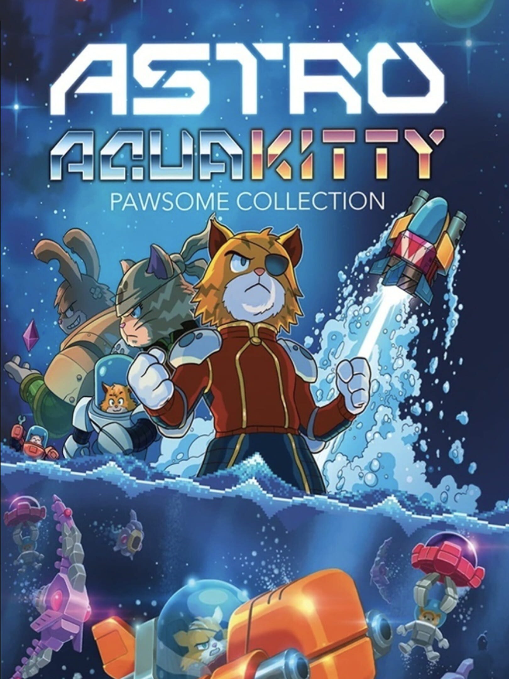 Astro Aqua Kitty: Pawsome Collection cover