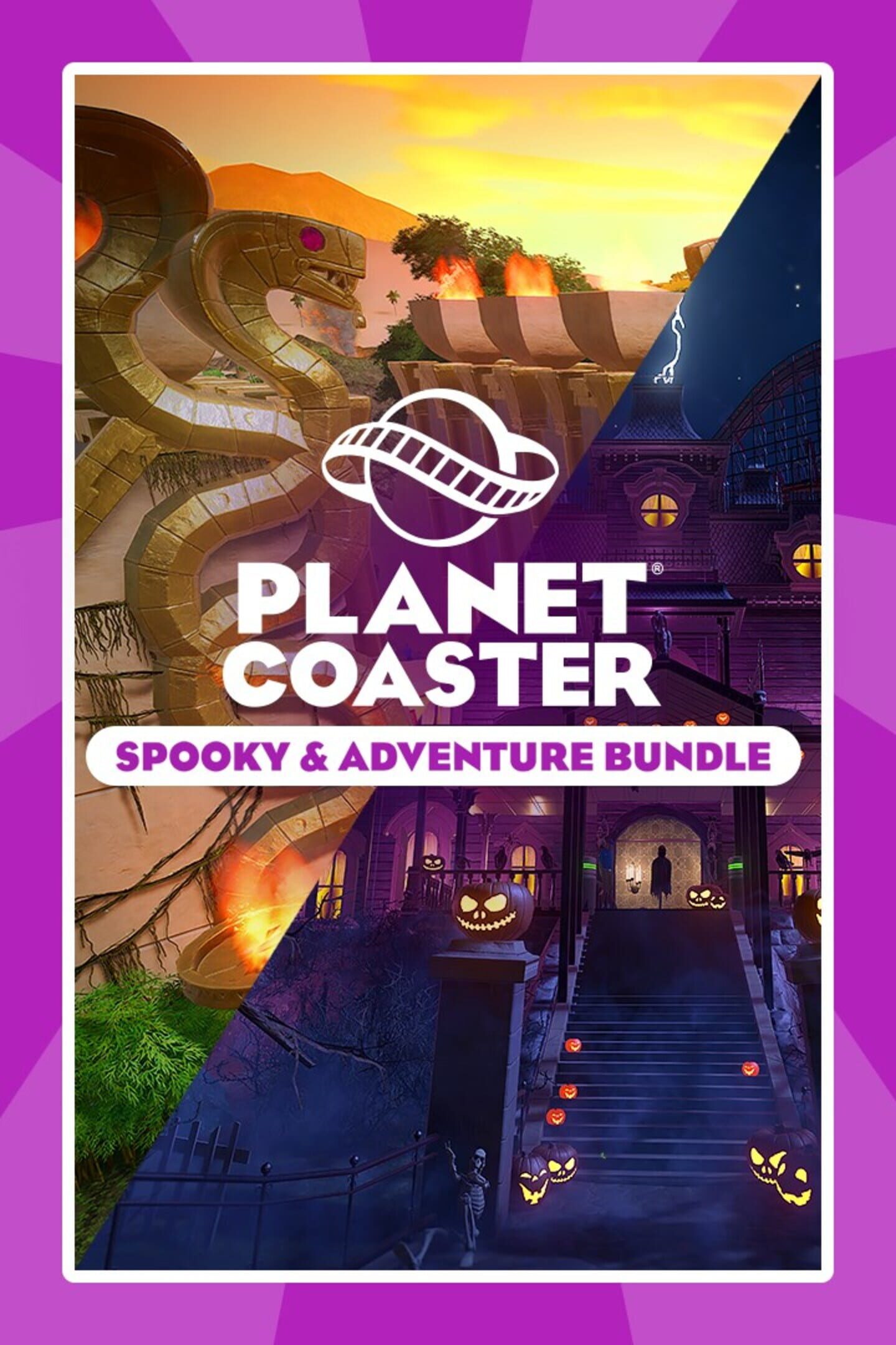 Planet Coaster: Spooky & Adventure Bundle cover