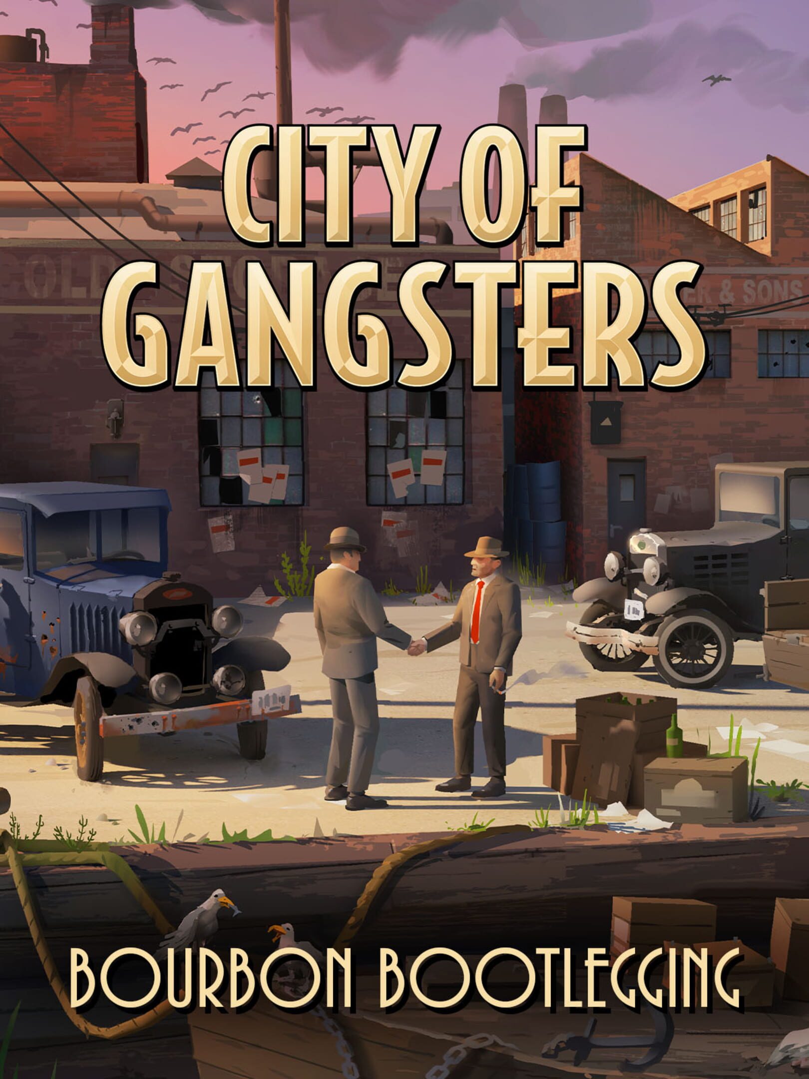 City of Gangsters: Bourbon Bootlegging cover