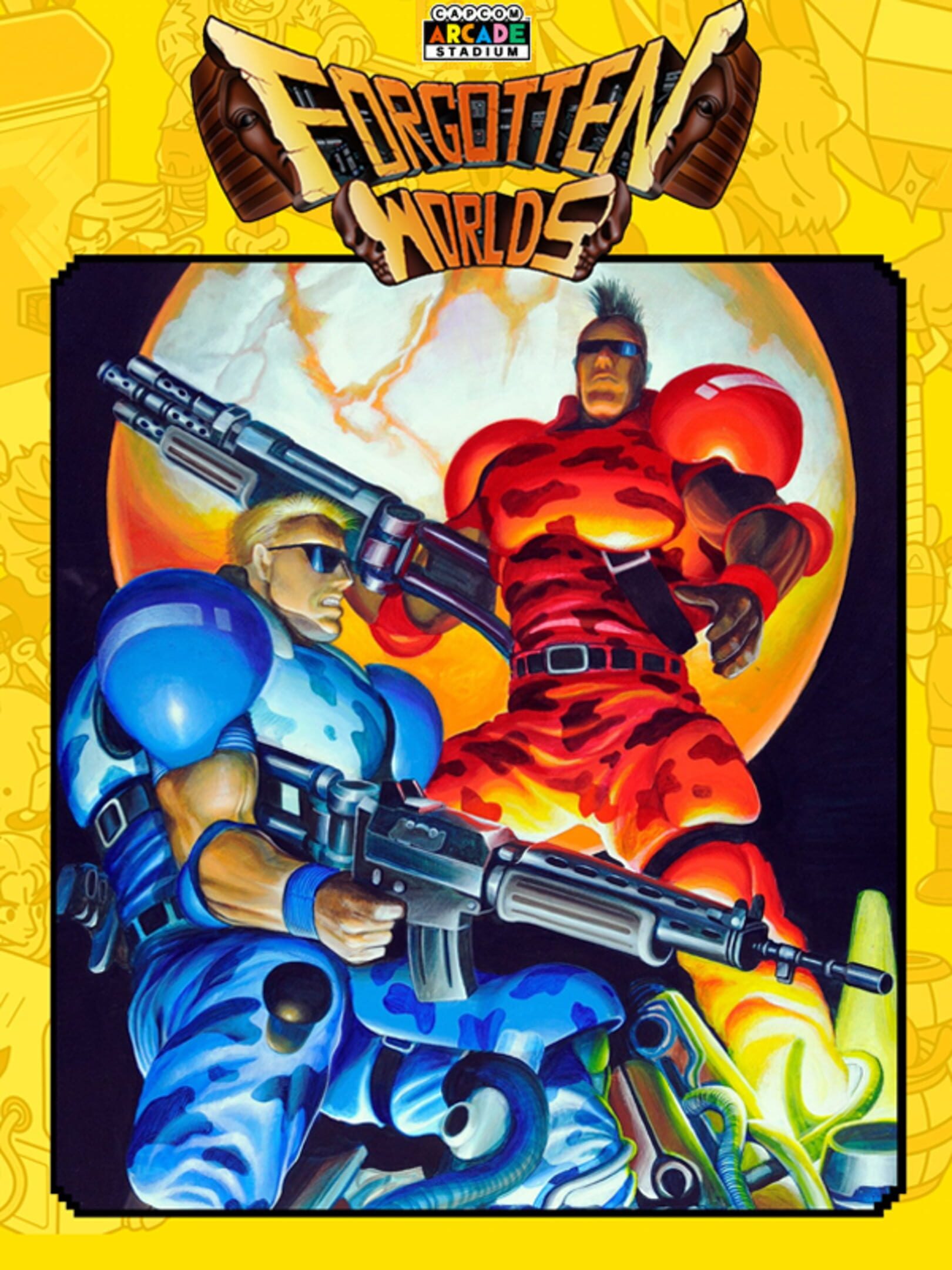 Capcom Arcade Stadium: Forgotten Worlds cover
