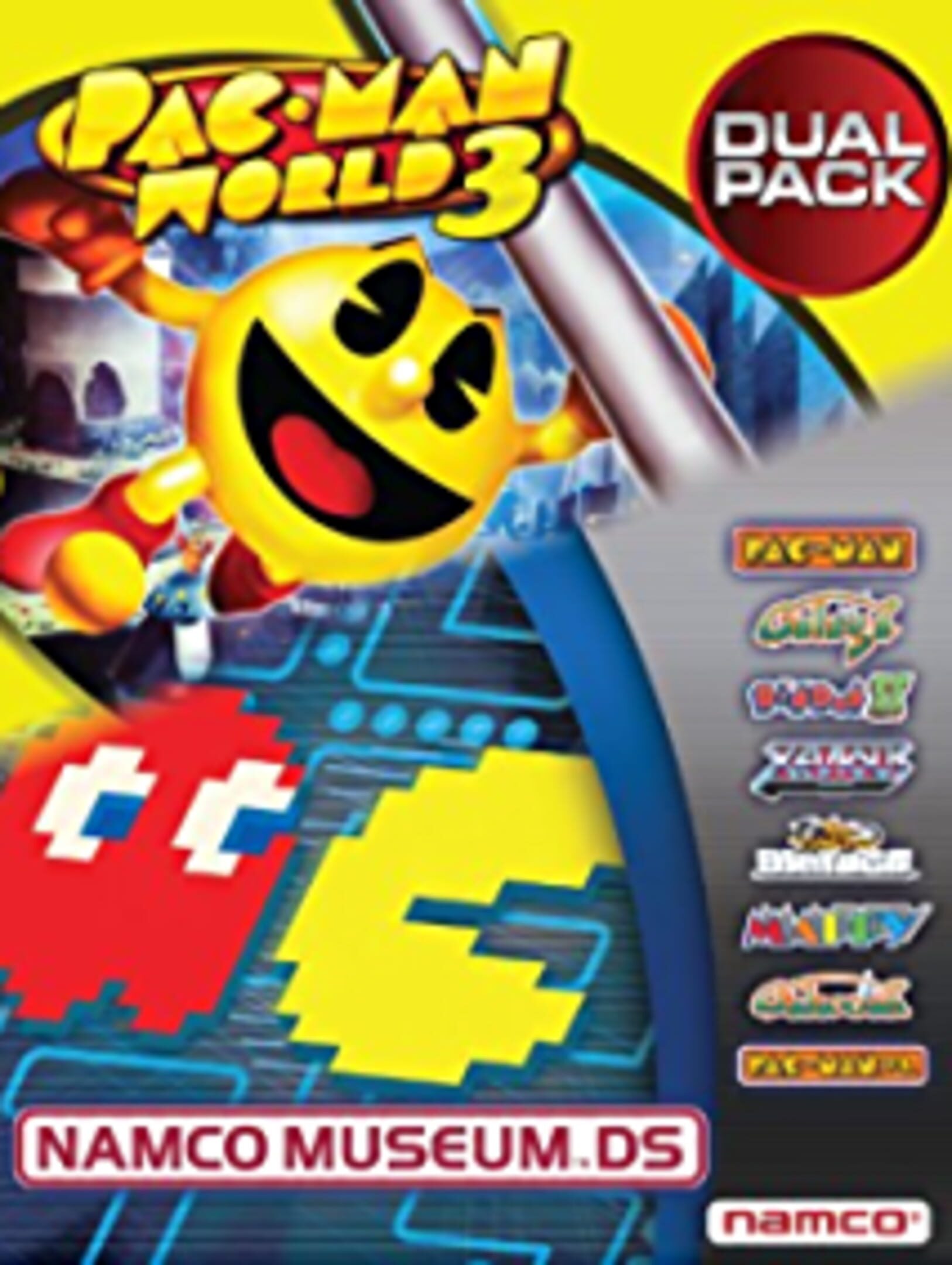 Dual Pack: Pac-Man World 3 / Namco Museum DS cover