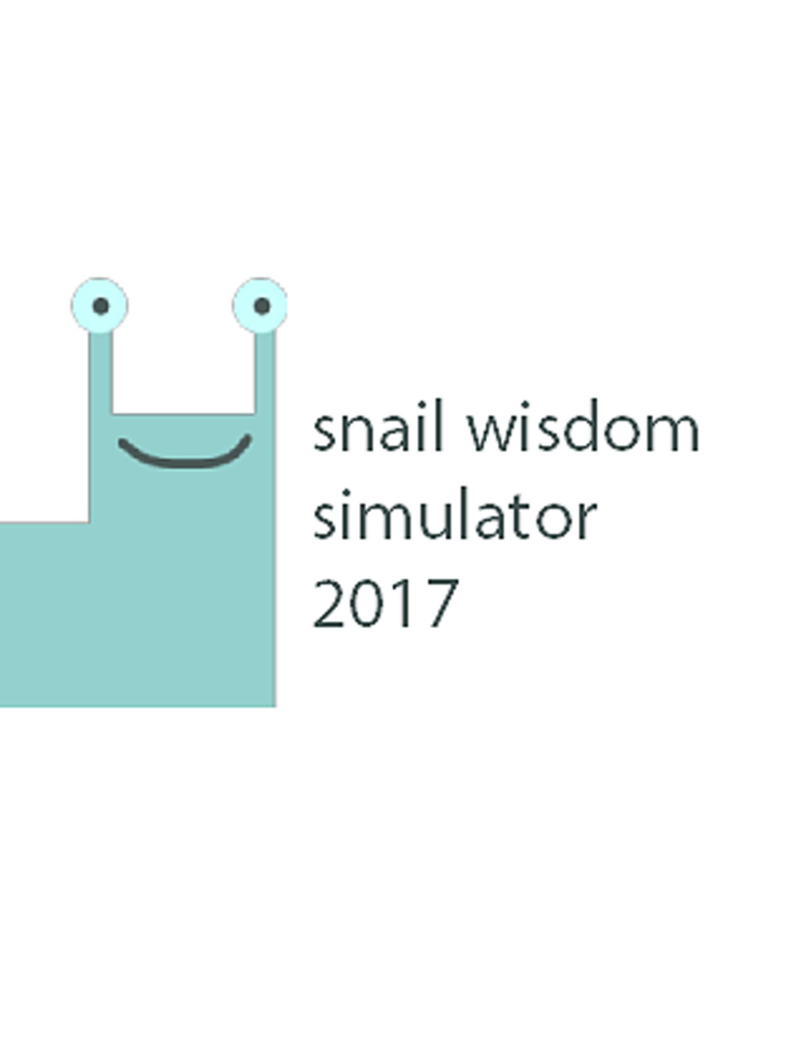 Snail wisdom simulator 2017