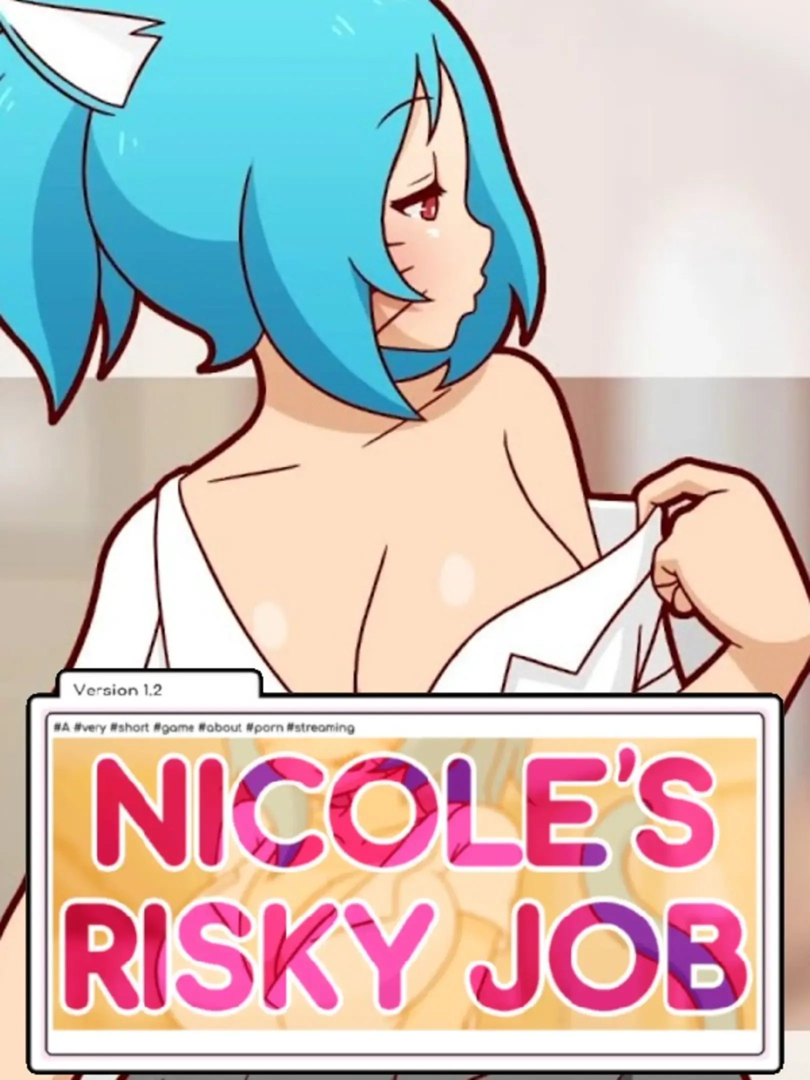 Nicole's risky job porn game