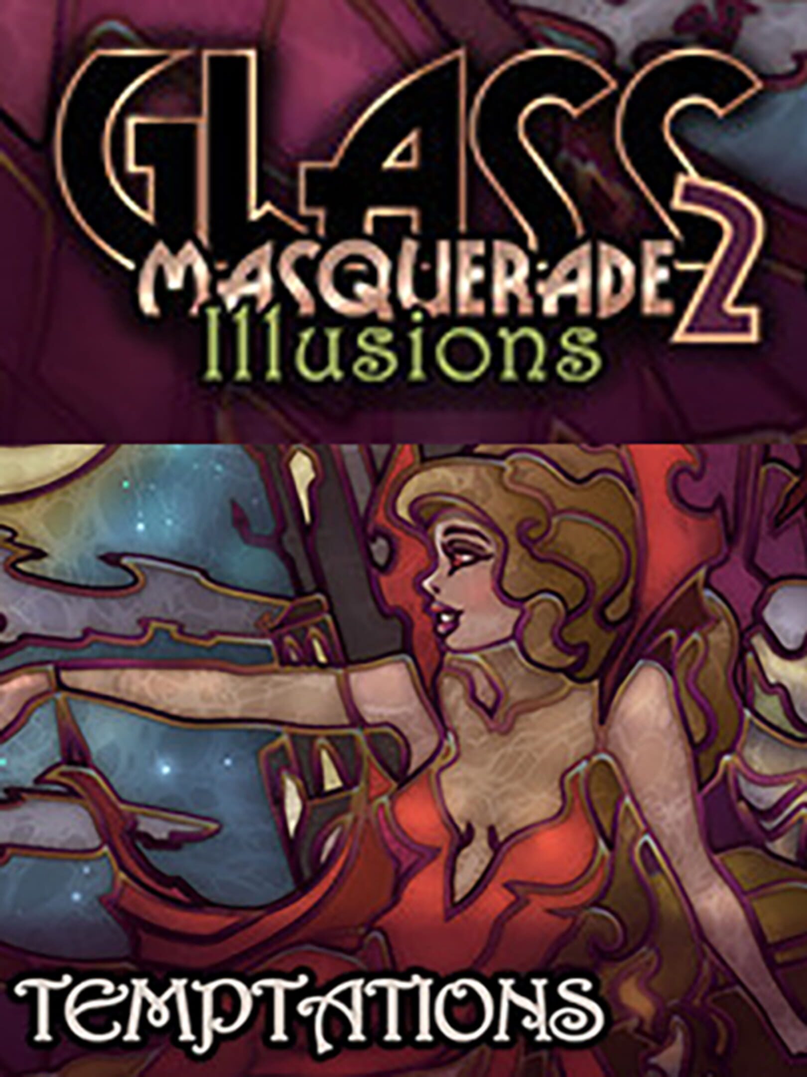 Glass Masquerade 2: Illusions - Temptations Puzzle Pack cover