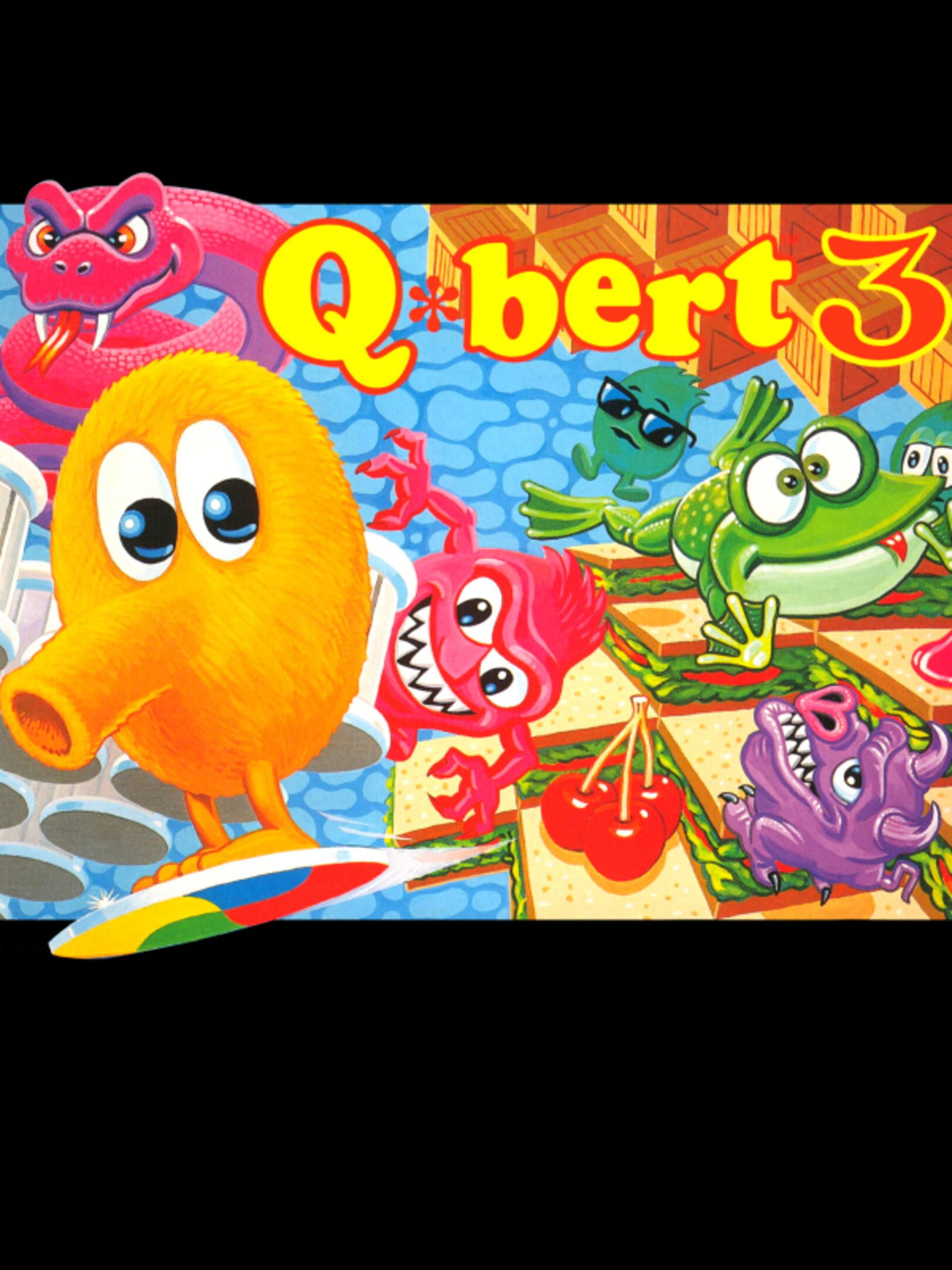 Q*bert 3 cover