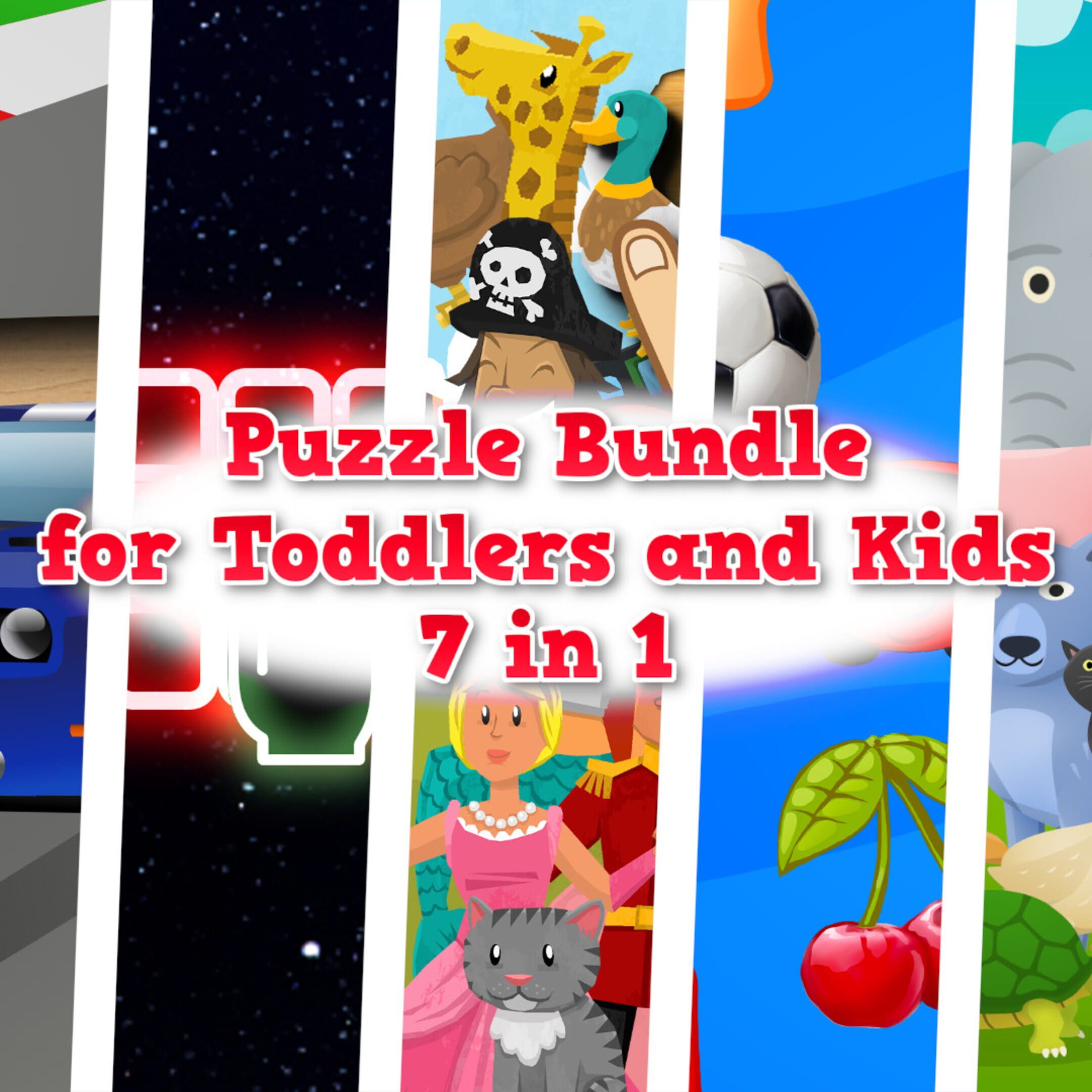 Puzzle Bundle for Toddlers and Kids: 7 in 1 cover