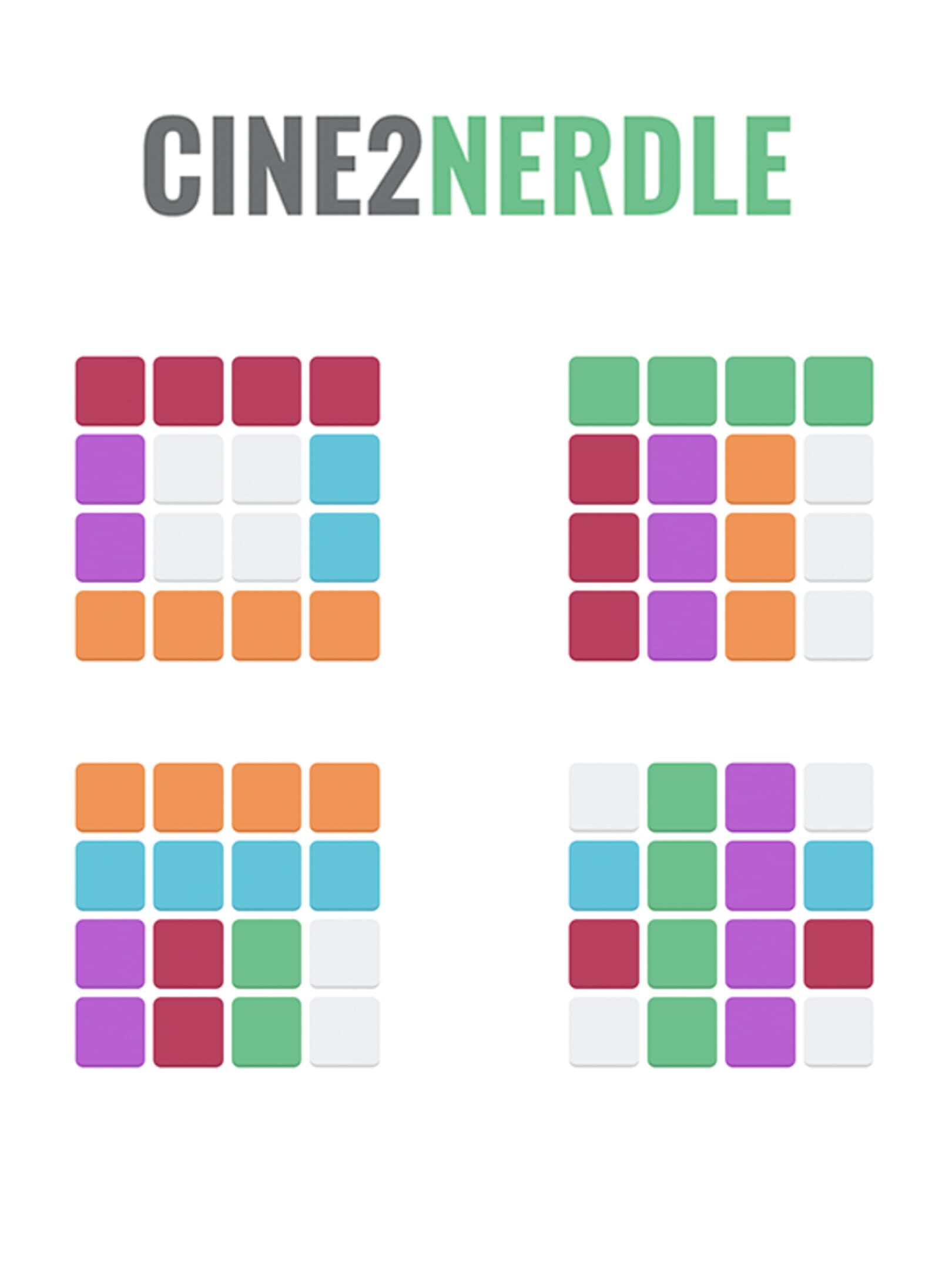 Cine2Nerdle cover