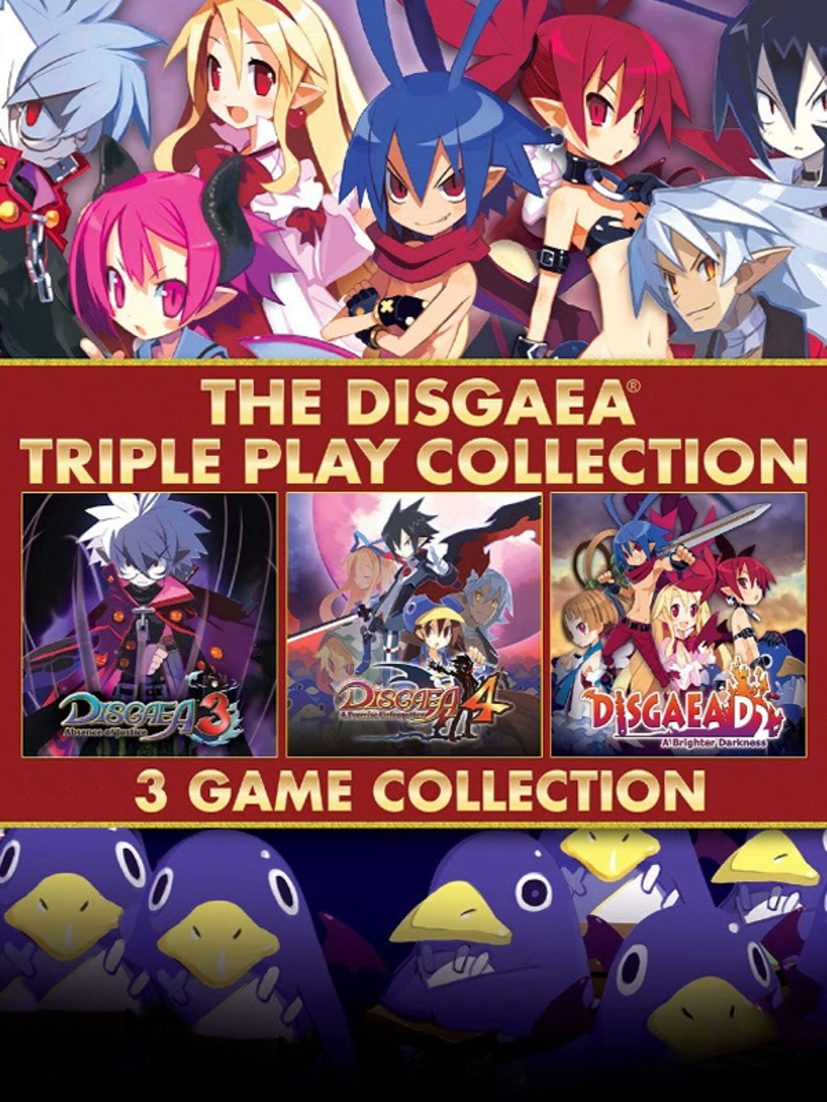 The Disgaea Triple Play Collection cover