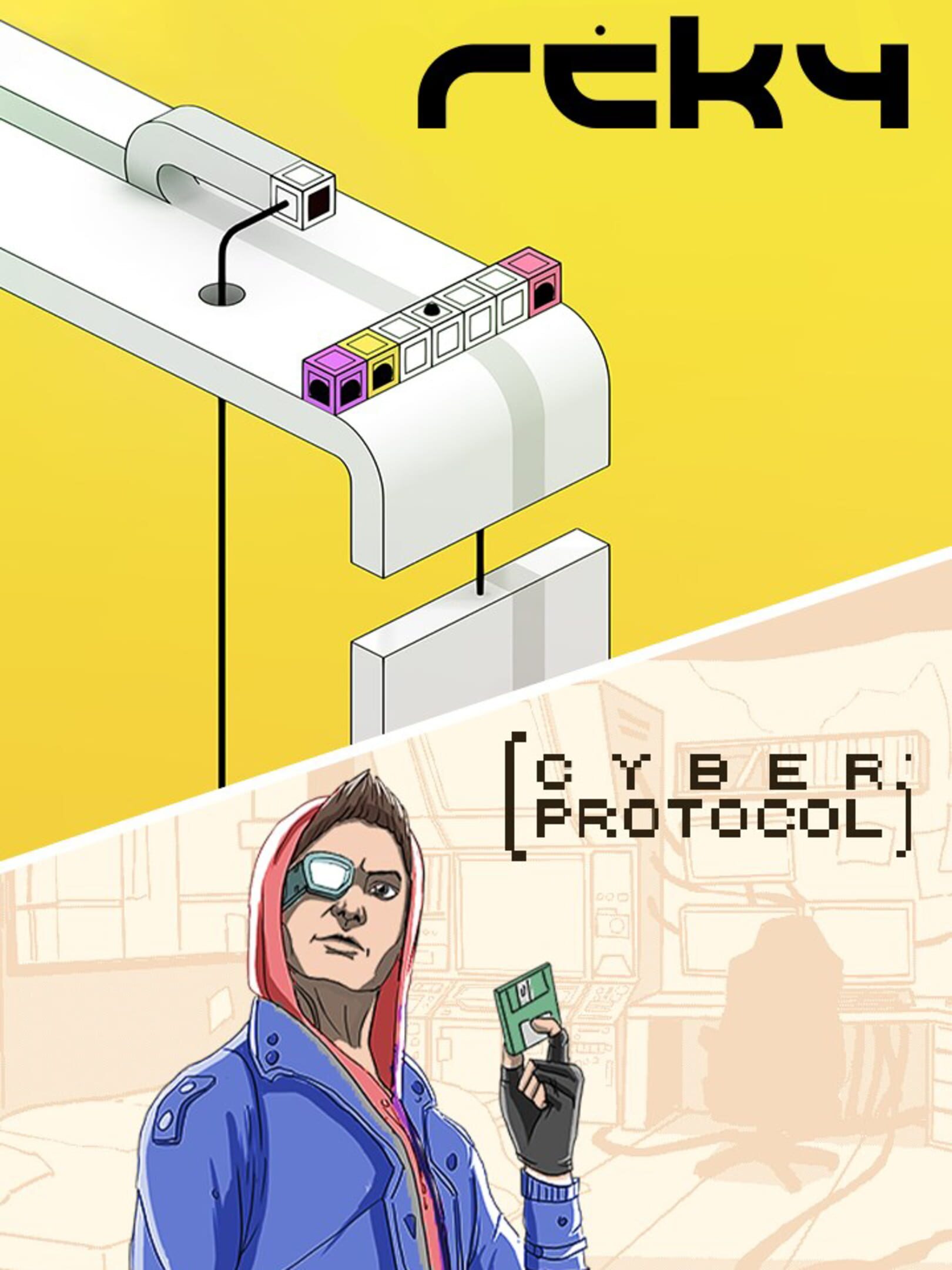Reky + Cyber Protocol cover