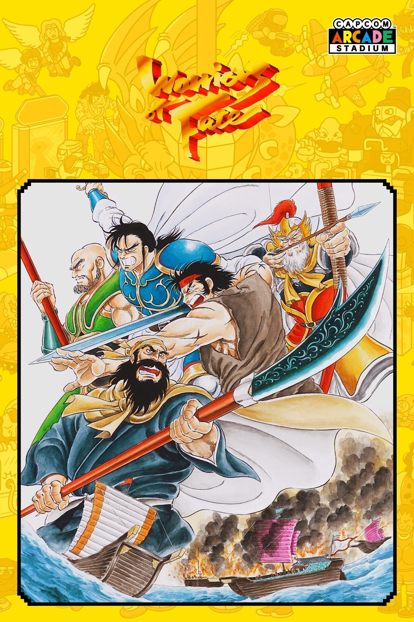 Capcom Arcade Stadium: Warriors of Fate cover