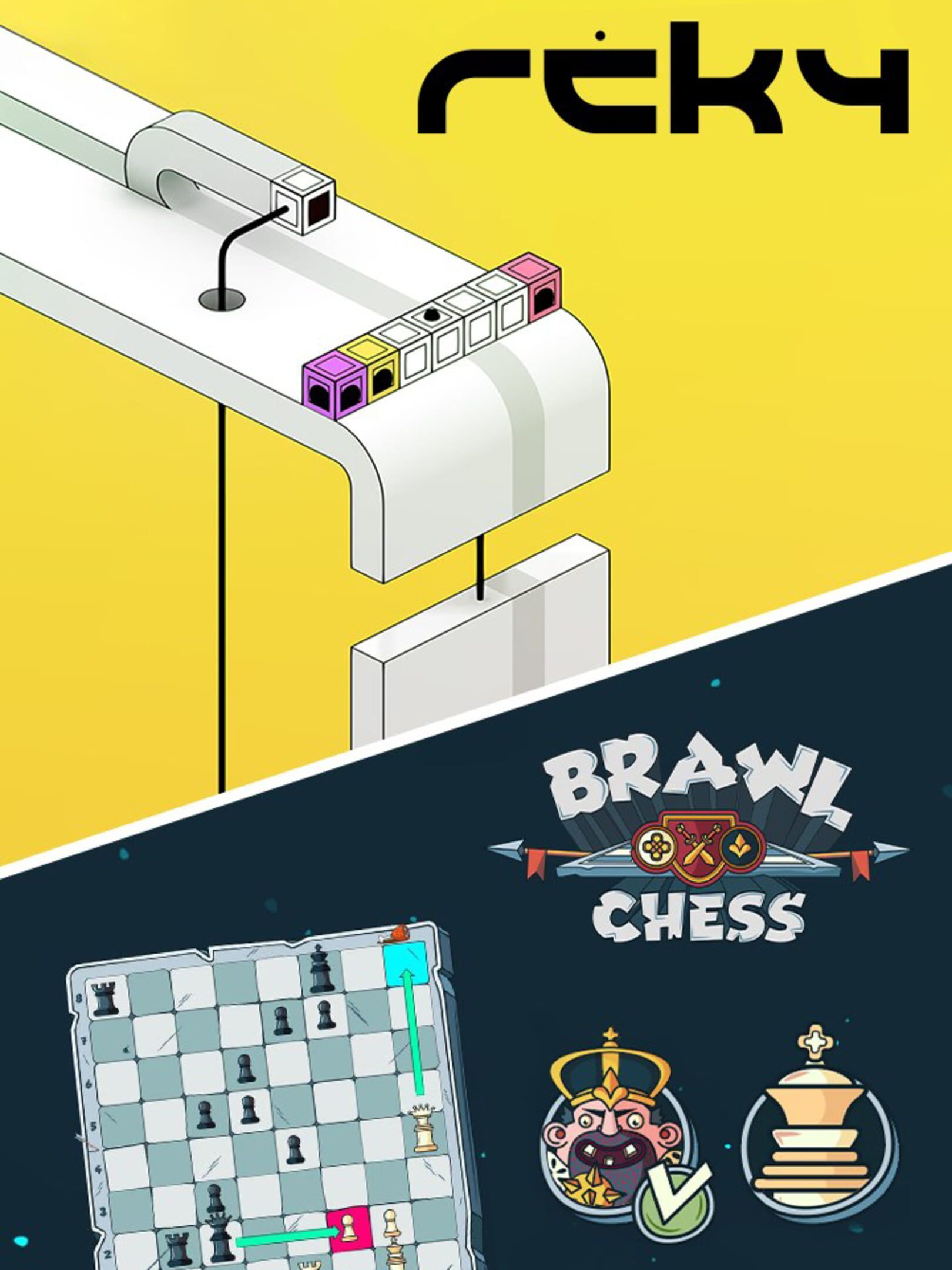 Reky + Brawl Chess cover
