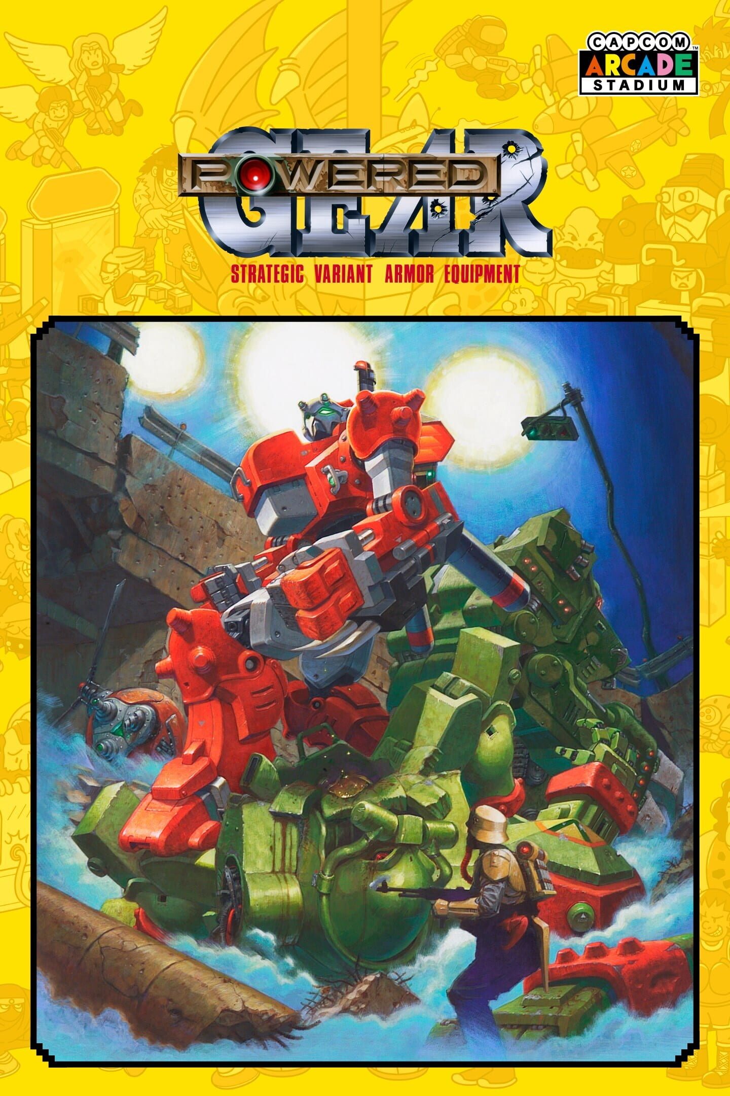 Capcom Arcade Stadium: Powered Gear - Strategic Variant Armor Equipment cover
