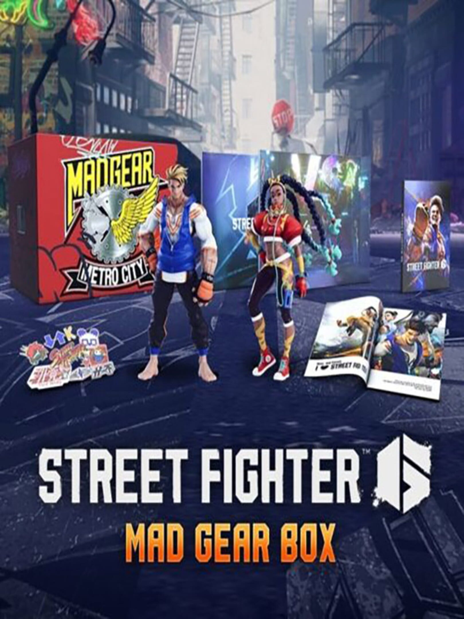 Street Fighter 6: Mad Gear Box cover