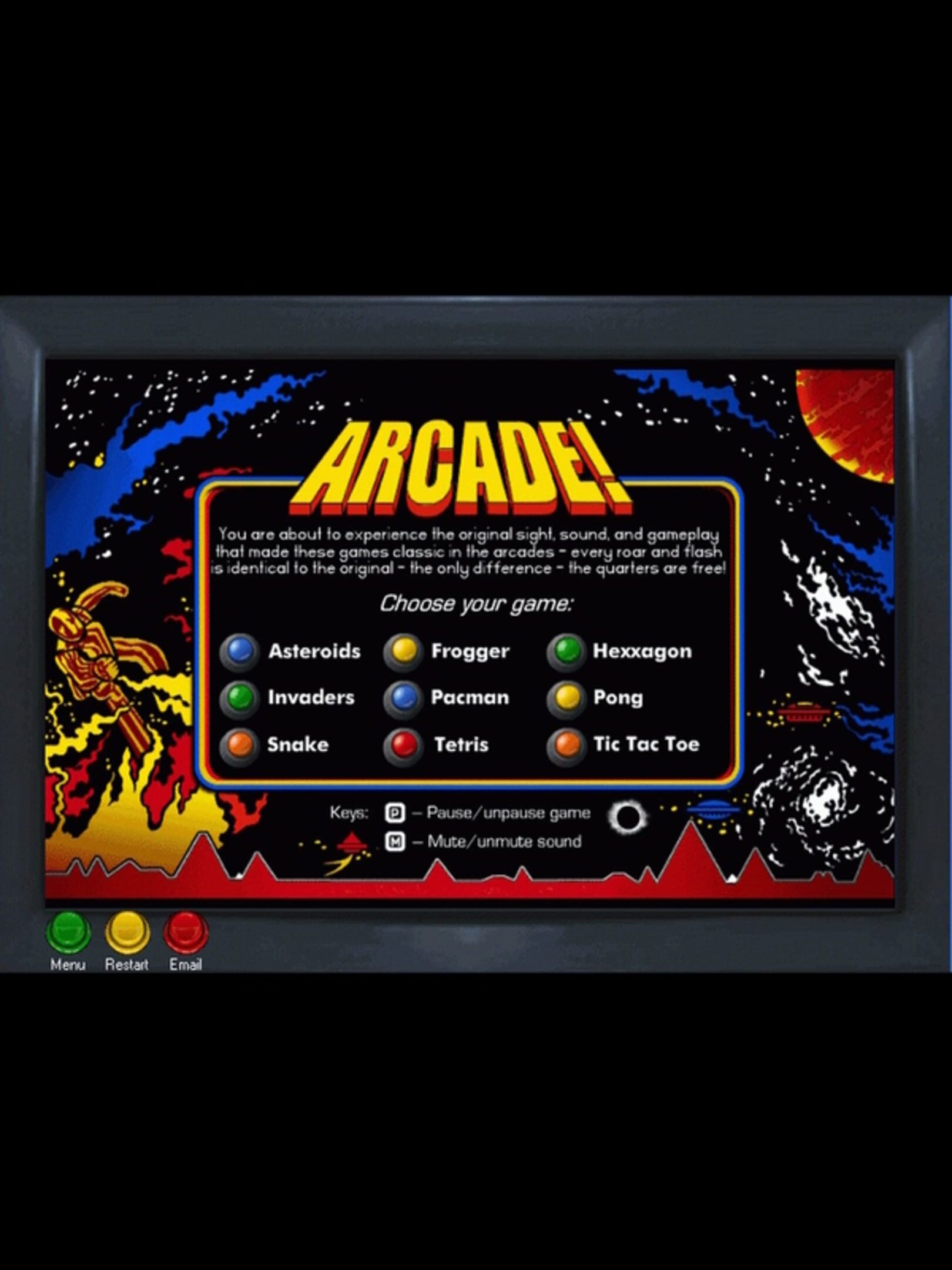 free download classic arcade games for pc