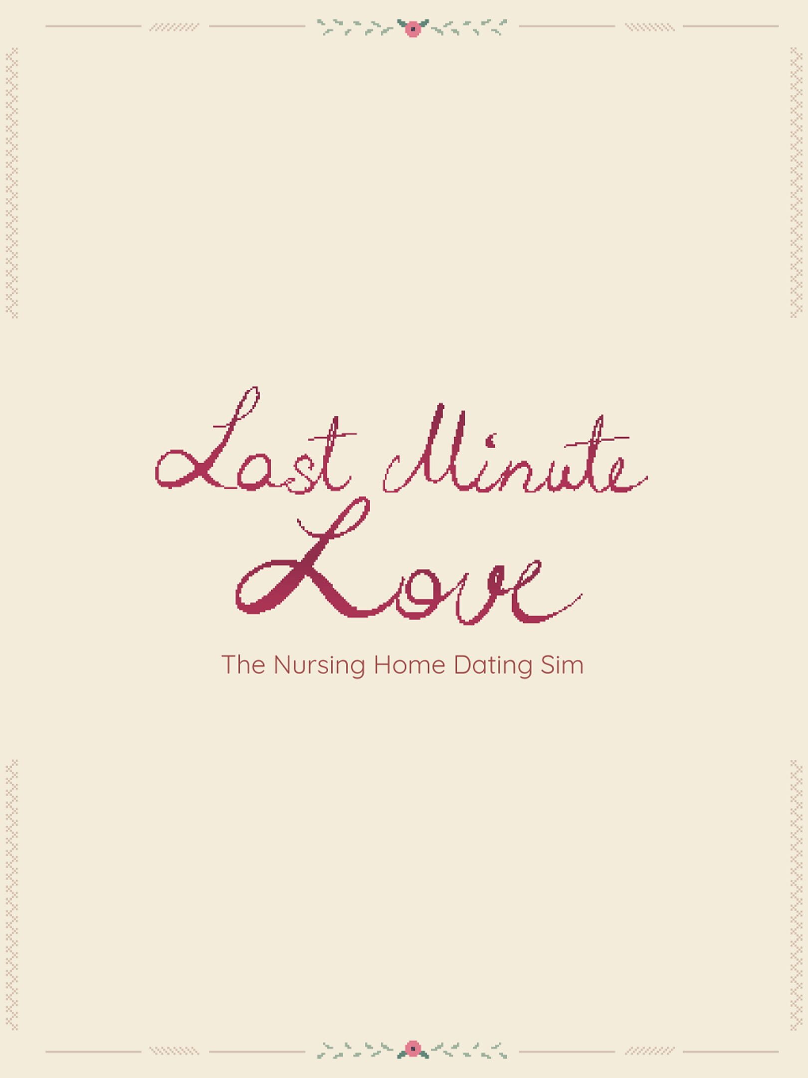 Last Minute Love cover