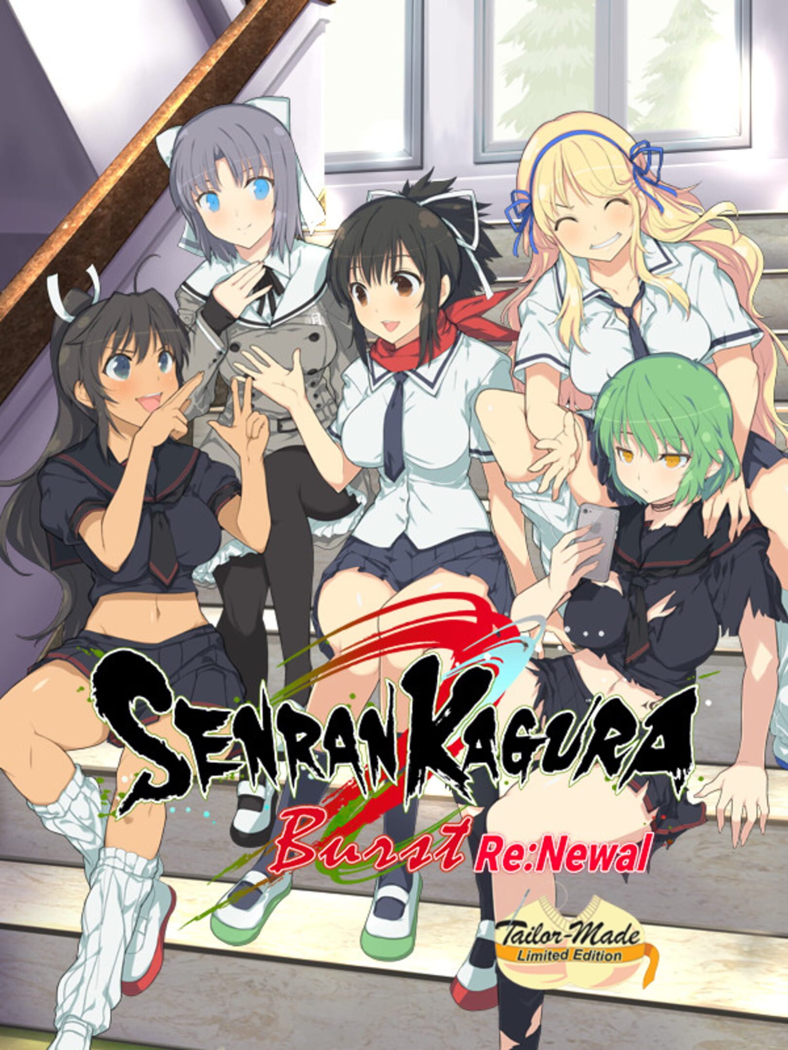 Senran Kagura Burst Re:Newal - Tailor-Made Edition cover