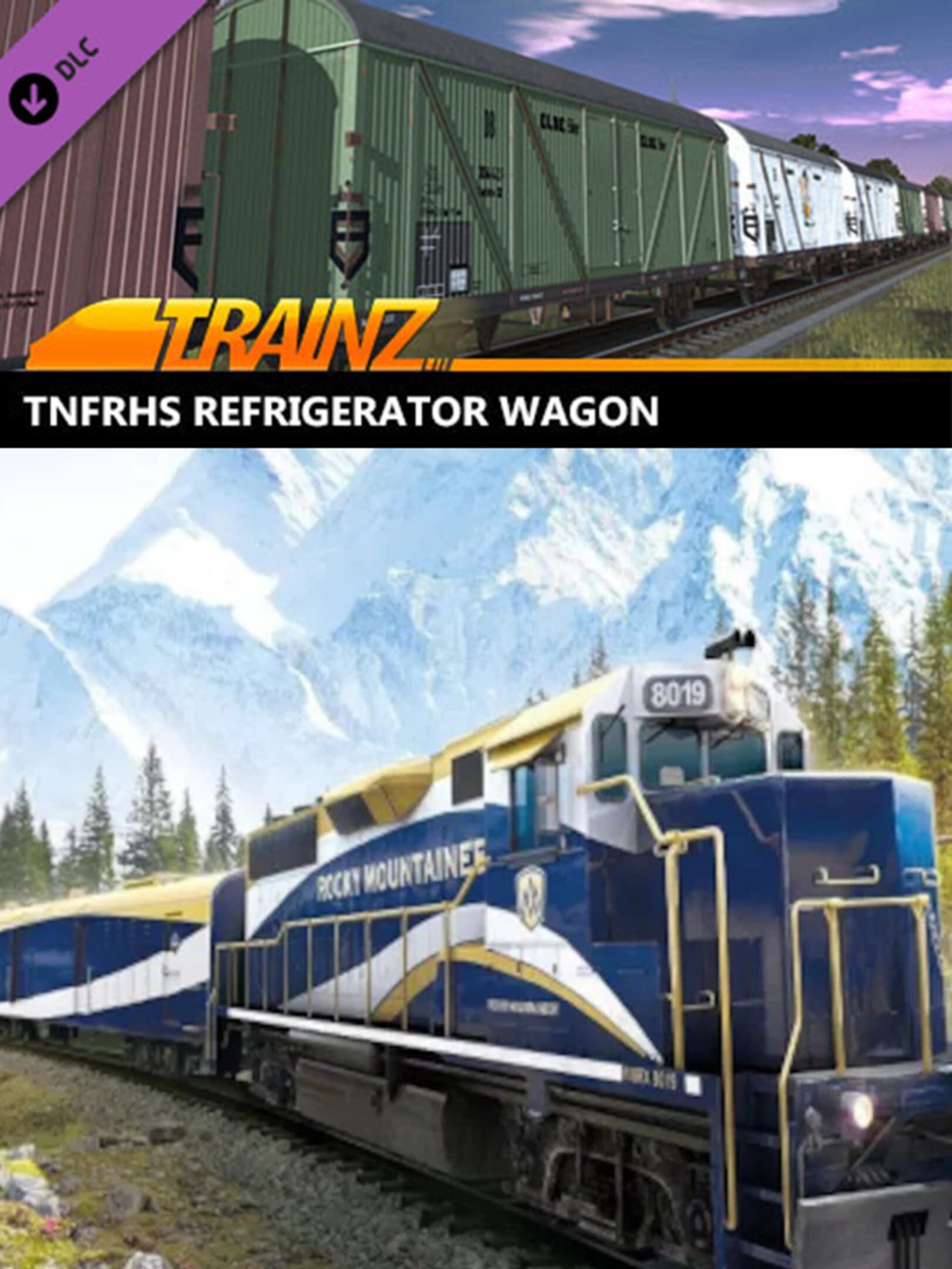Trainz Railroad Simulator 2019: Tnfrhs Refrigerator Wagon cover