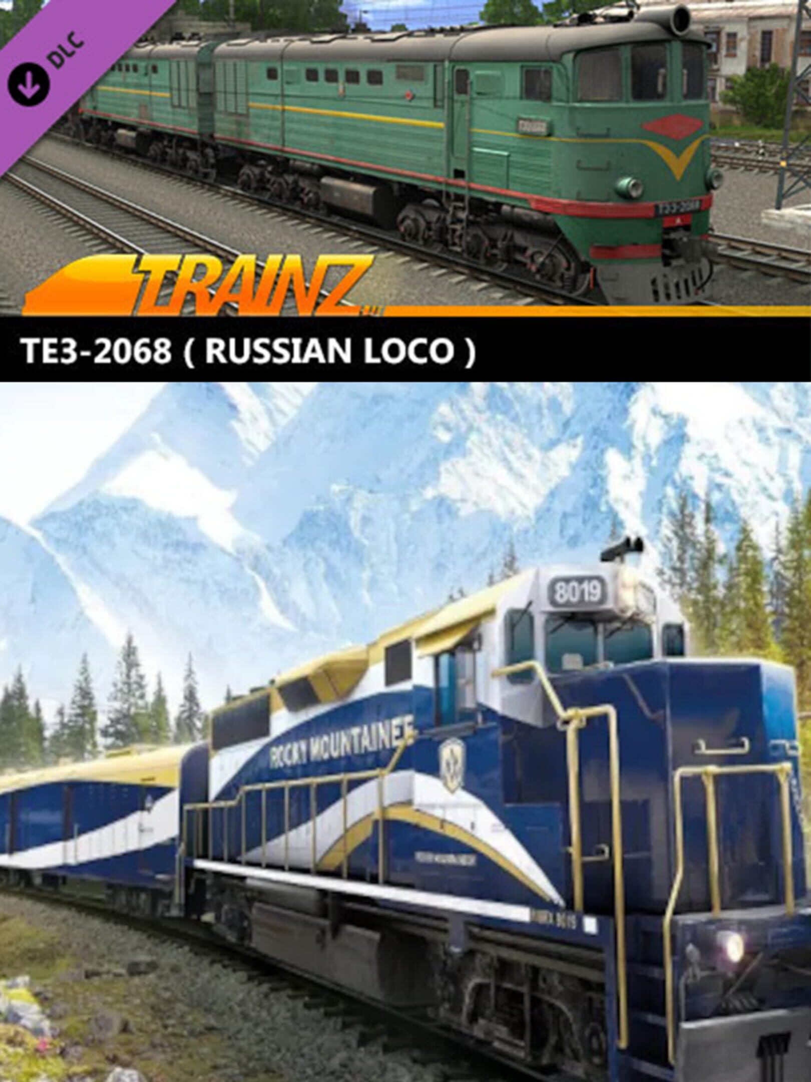 Trainz Railroad Simulator 2019: TE3-2068 cover